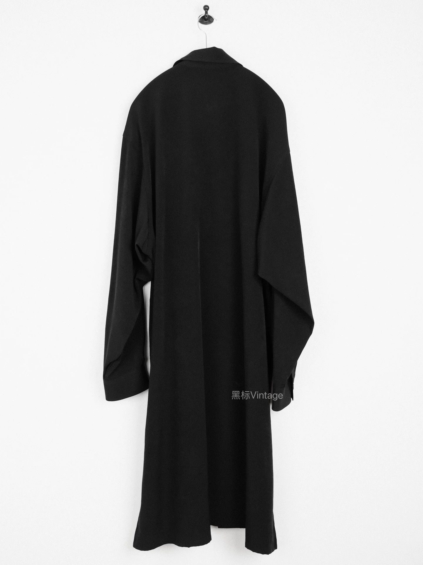 Yohji Yamamoto Yohji Yamamoto 21ss Vintage Triacetate Zip Long Shirt Coat Size US L / EU 52-54 / 3 - 6 Thumbnail