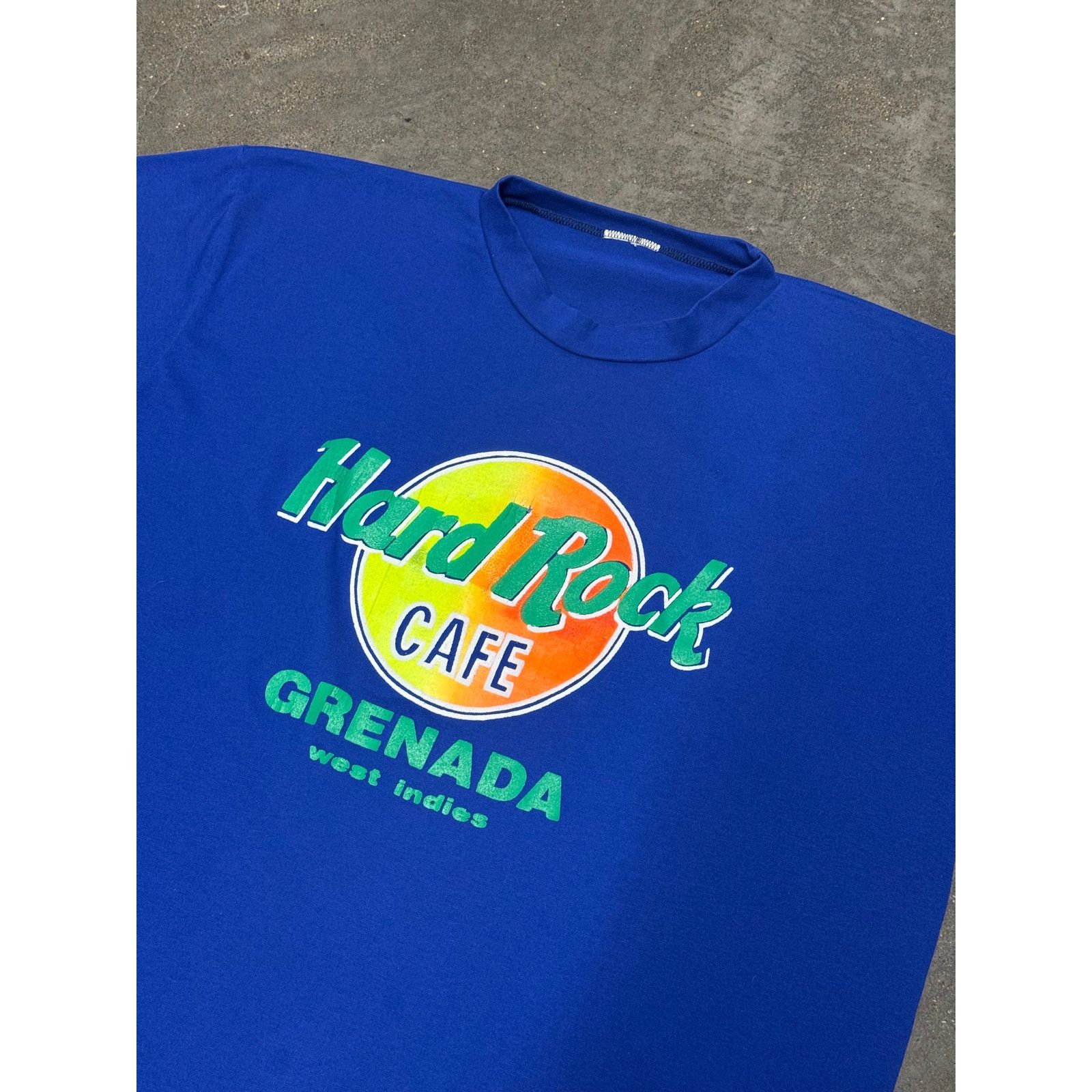 Hard Rock Cafe Vintage 1990's Hard Rock Cafe Grenada, West Indies T-Shirt Size US L / EU 52-54 / 3 - 2 Thumbnail