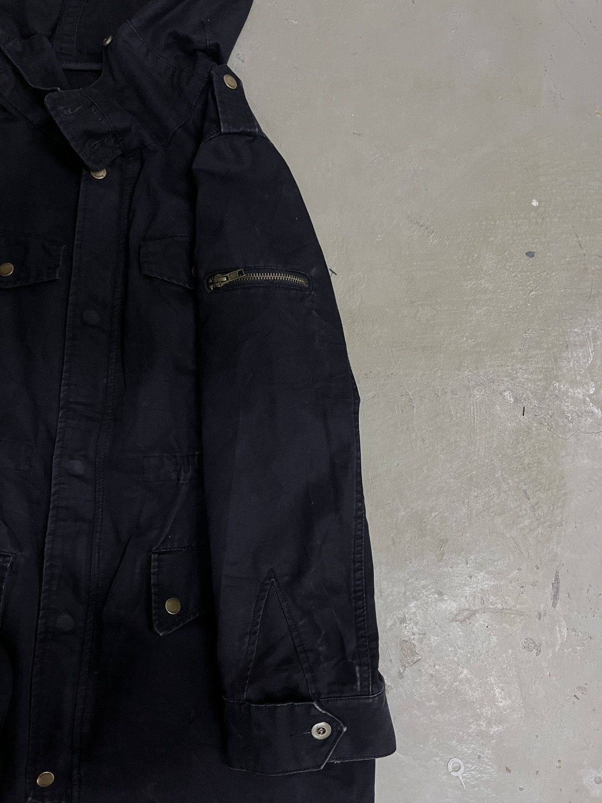 If Six Was Nine × Japanese Brand × Le Grande Bleu (L.G.B.) Egoist Punk Bondage Seditionaries Avant Garde Parka Jacket Size US S / EU 44-46 / 1 - 14 Thumbnail