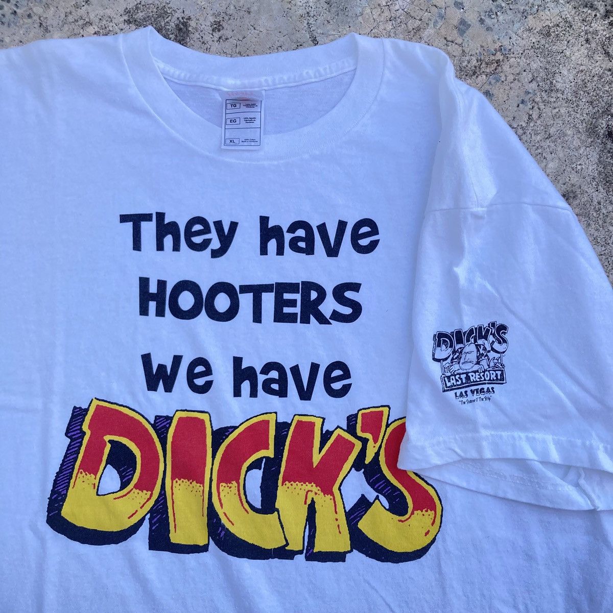 Vintage They have hooters, we have dicks VTG parody tee 00’s Size US XL / EU 56 / 4 - 1 Thumbnail