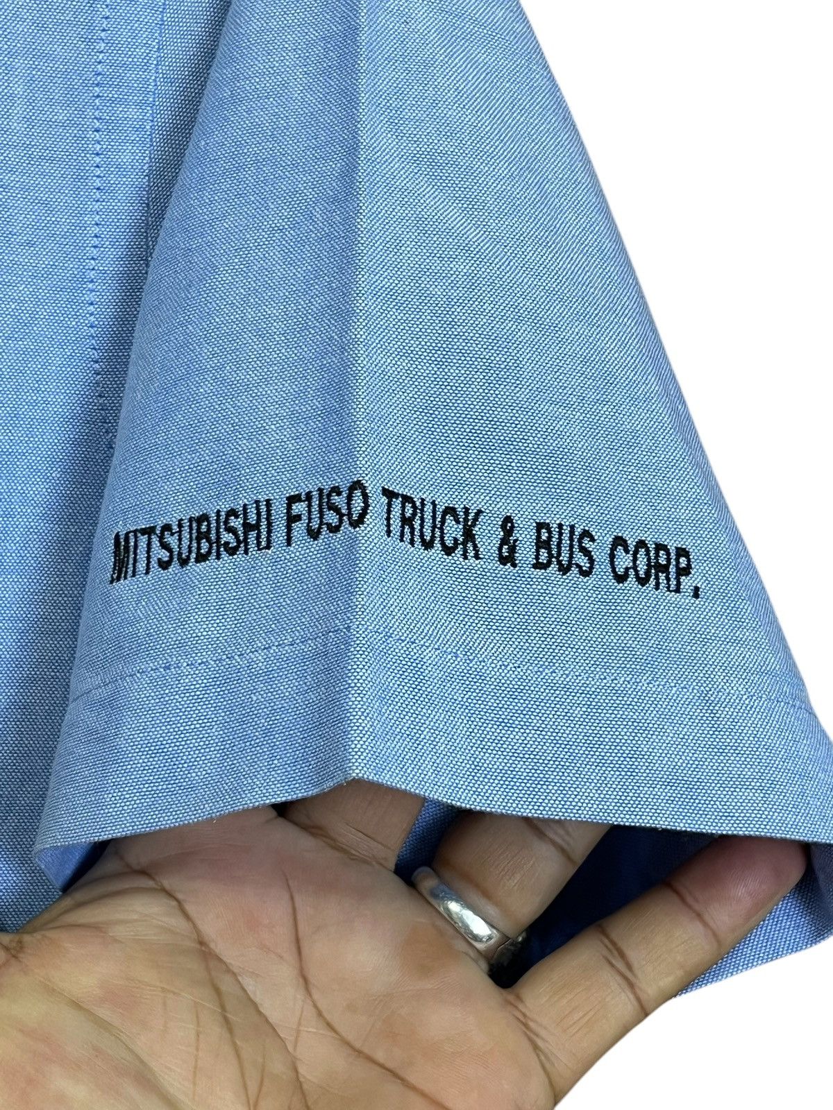 The Workers Club Vintage mitsubishi FUSO truck uniform button ups shirt Size US L / EU 52-54 / 3 - 5 Thumbnail