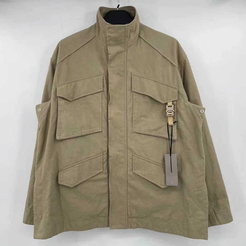 Dior Dior Khaki functional button embroidered letter jacket 2501 Size US L / EU 52-54 / 3 - 1 Thumbnail