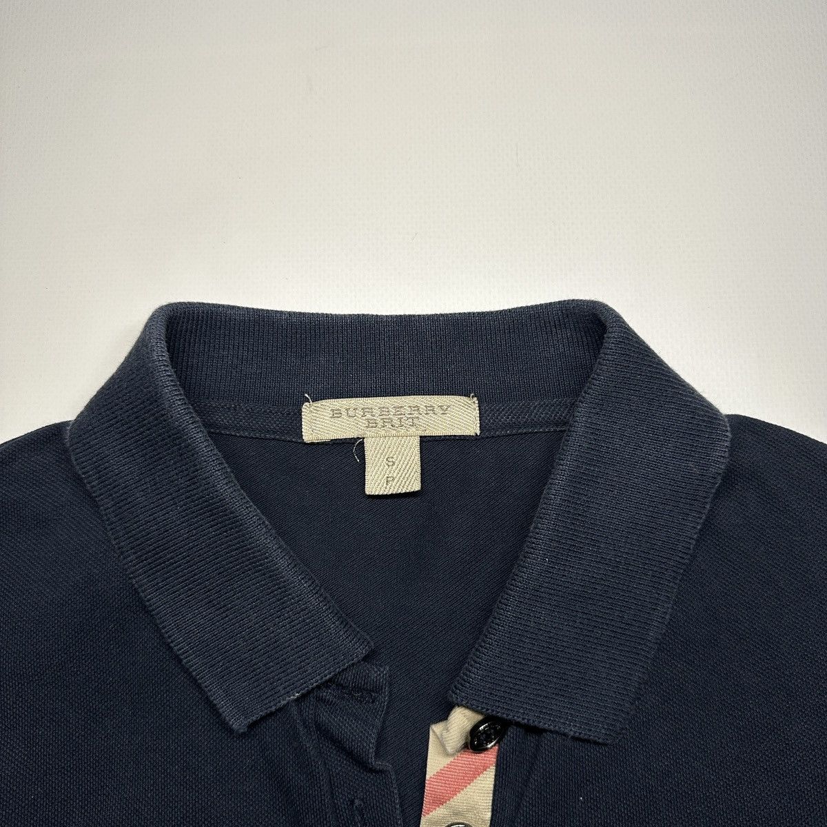Burberry Burberry Women’s Polo Shirt Navy Blue Short Sleeve Size S Size S / US 4 / IT 40 - 4 Thumbnail
