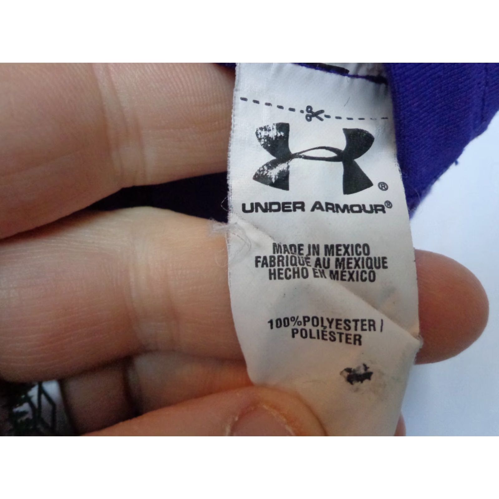 Under Armour Under Armour T Shirt Women’s XL Long Sleeve Purple Wounded Warrior Project Crew Neck Athletic Size XL / US 12-14 / IT 48-50 - 4 Thumbnail