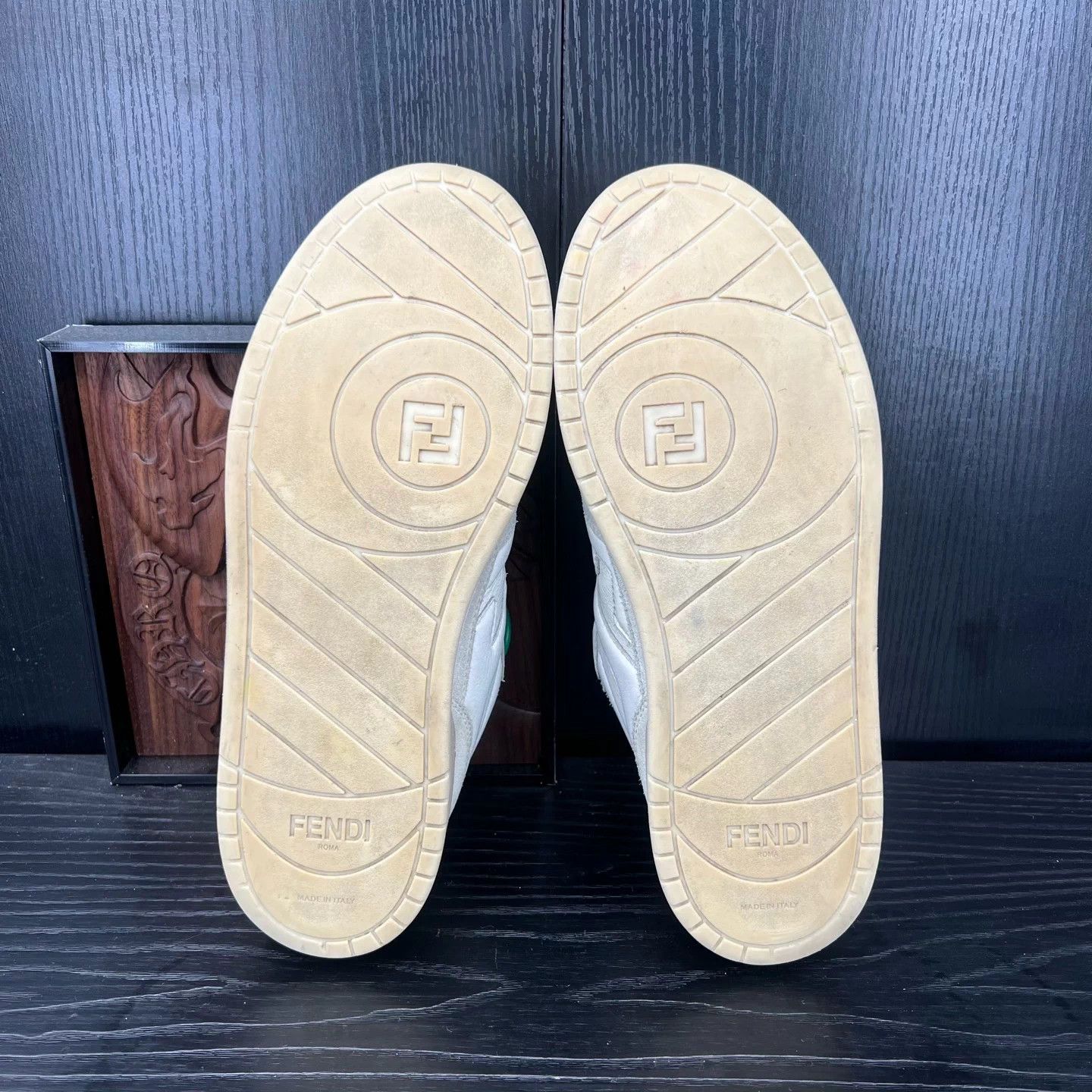 Fendi Fendi Match Gray White US8/42 Size US 11 / IT 41 - 8 Thumbnail
