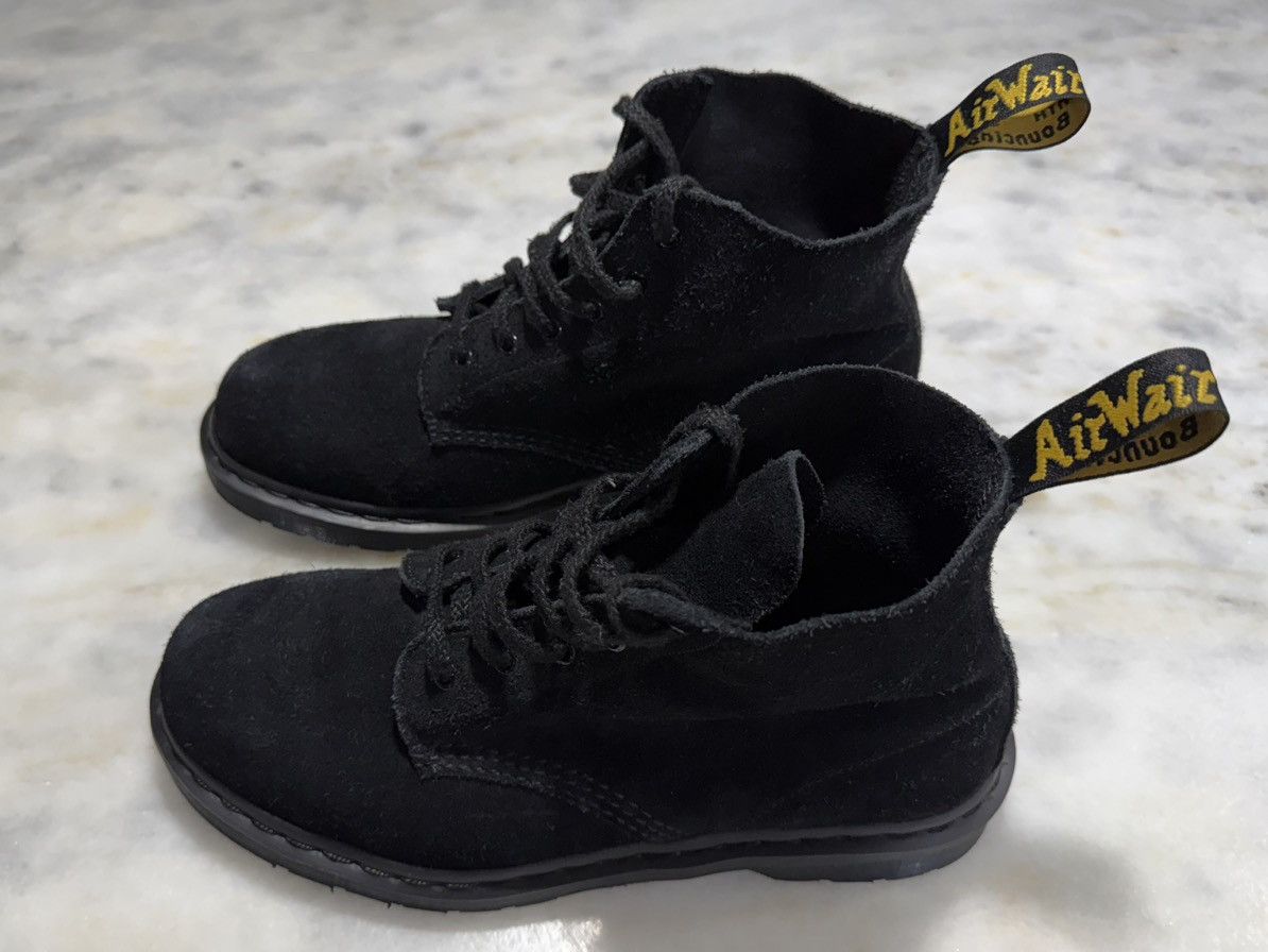 Dr. Martens Dr. Martens, 101 Mono Lace-Up Boot(Men)BlackSuedeBootsSize10 Size US 10 / EU 43 - 2 Thumbnail