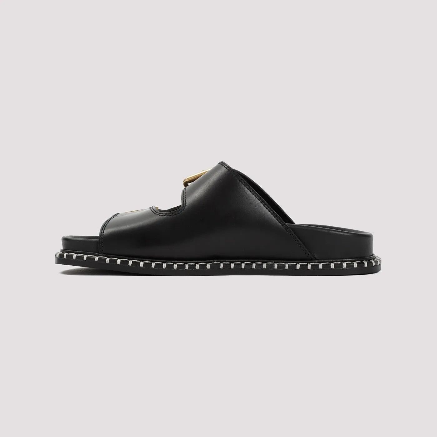 Chloe o1loc1c0425 Rebecca Slides in Black Size US 7 / IT 37 - 2 Thumbnail
