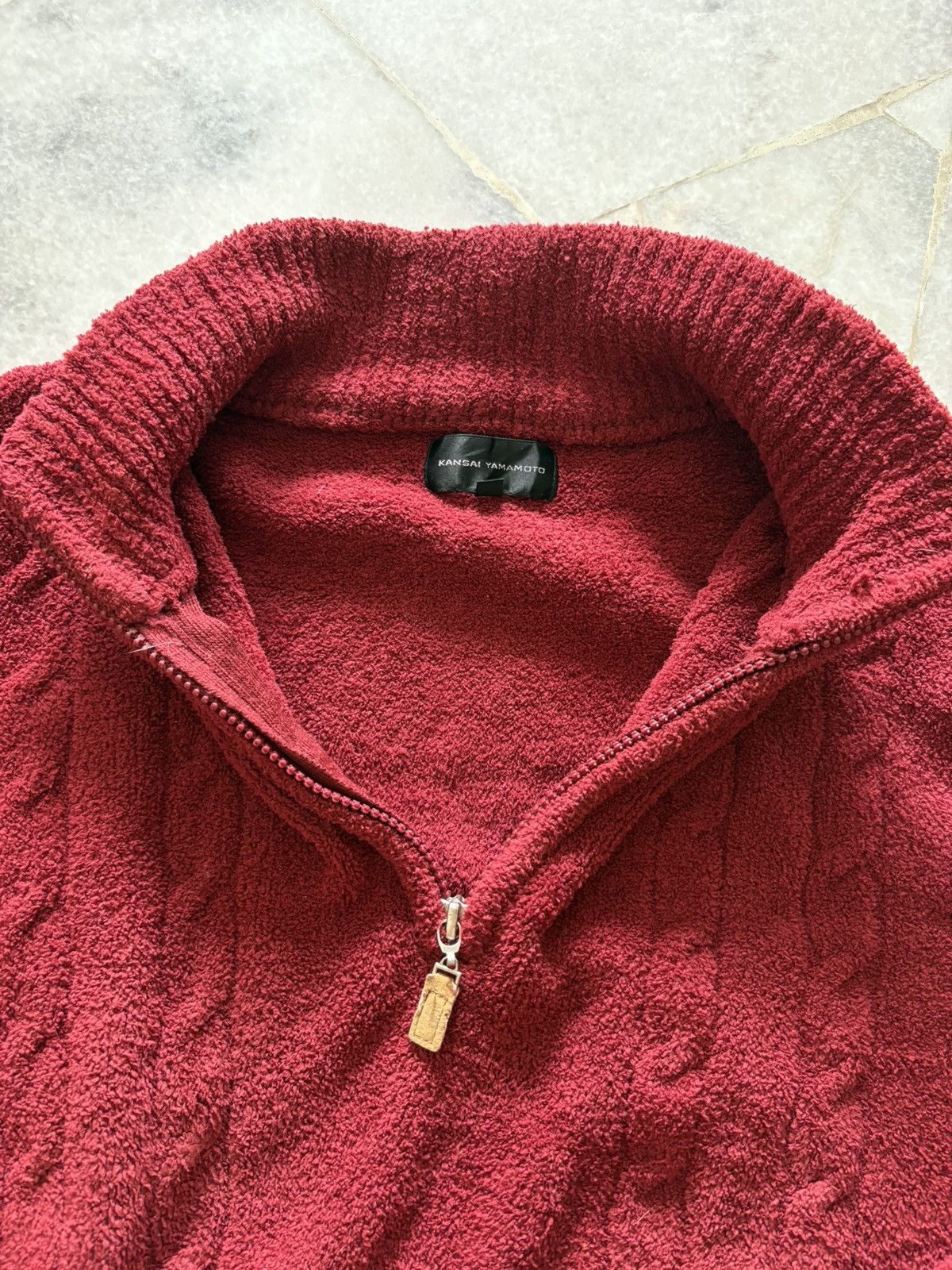 Kansai Yamamoto 2000s kansai yamamoto Half zipper. Sweater Size US L / EU 52-54 / 3 - 10 Thumbnail