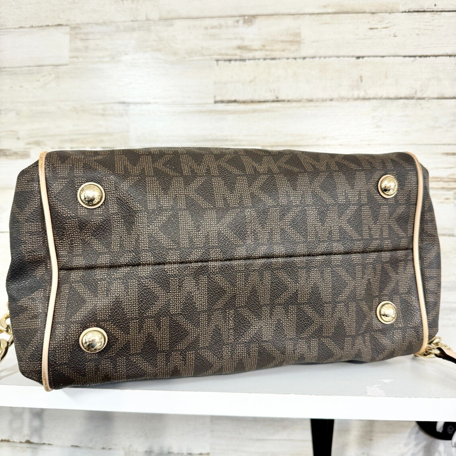Michael Kors Rare Retired Michael Kors All Over Print Small Duffel Bag Size ONE SIZE - 5 Thumbnail