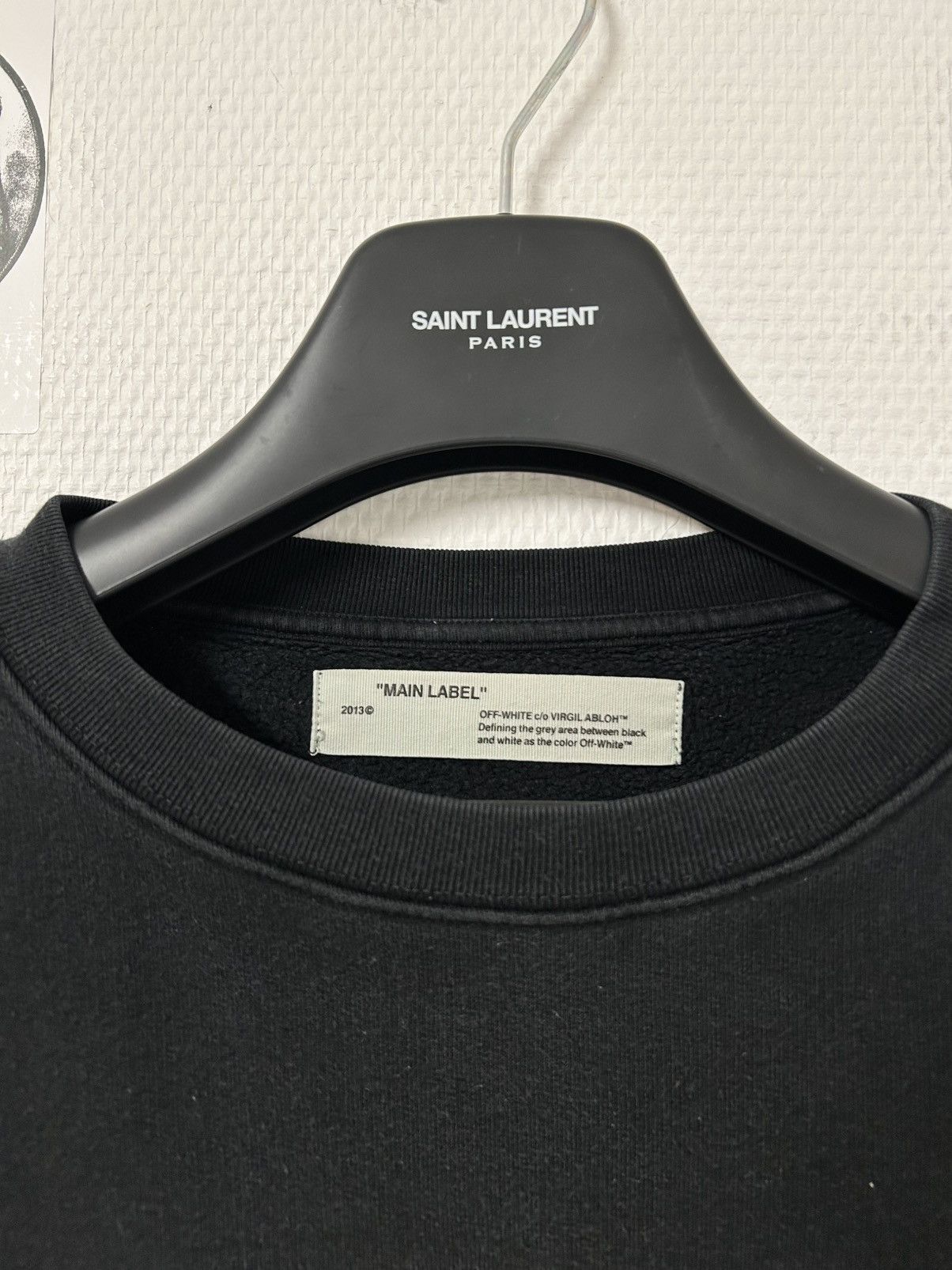 Off-White FW2017 “I Just Was Thinking” Crewneck Size US M / EU 48-50 / 2 - 5 Thumbnail