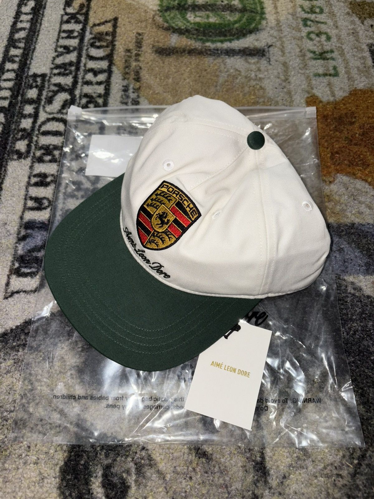 Aime Leon Dore × Porsche Design ALD / Porsche Colorblock Logo Hat Size ONE SIZE - 1 Thumbnail