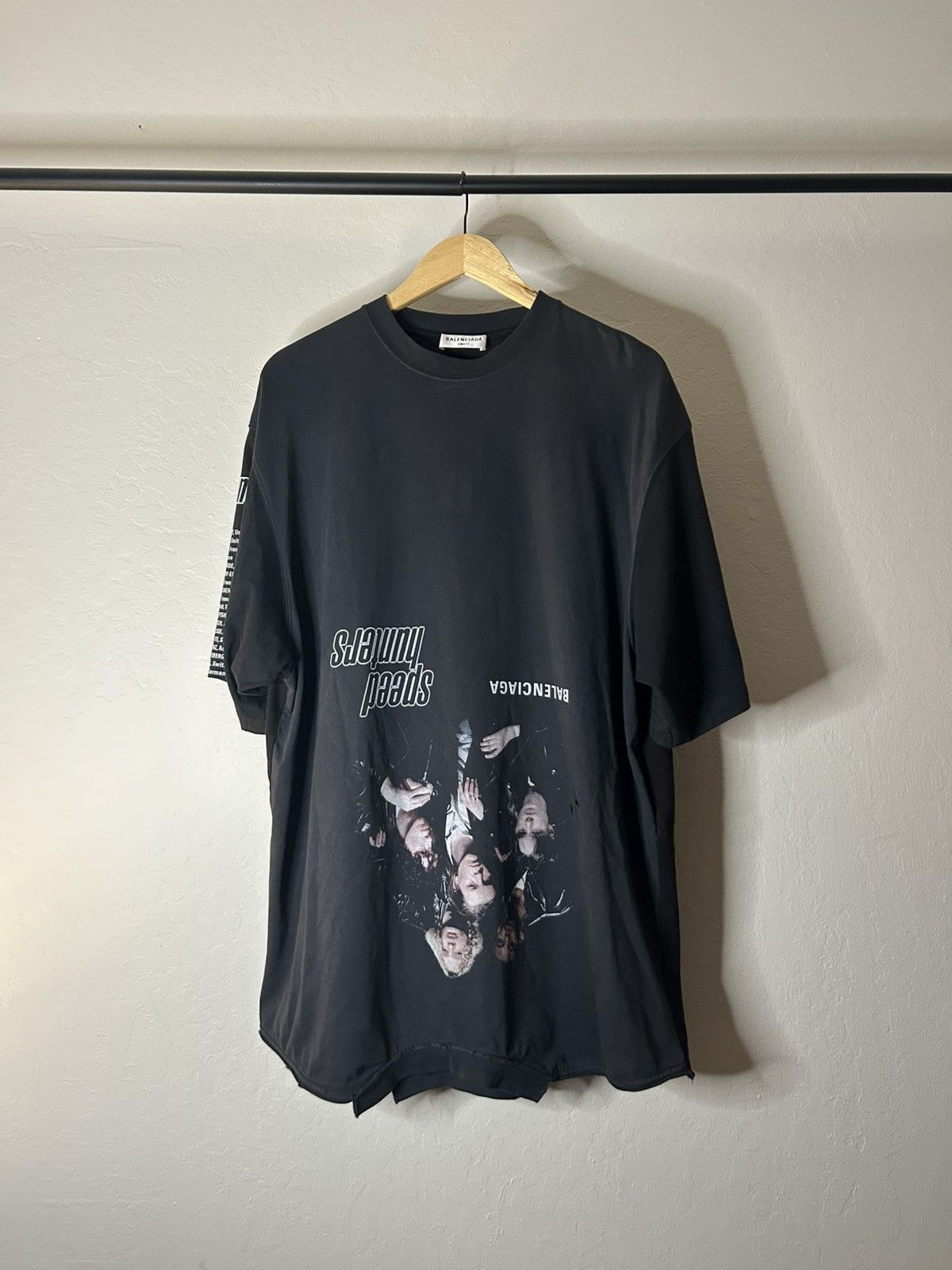 Balenciaga Balenciaga SpeedHunter Re Worked Tee Size US L / EU 52-54 / 3 - 1 Thumbnail