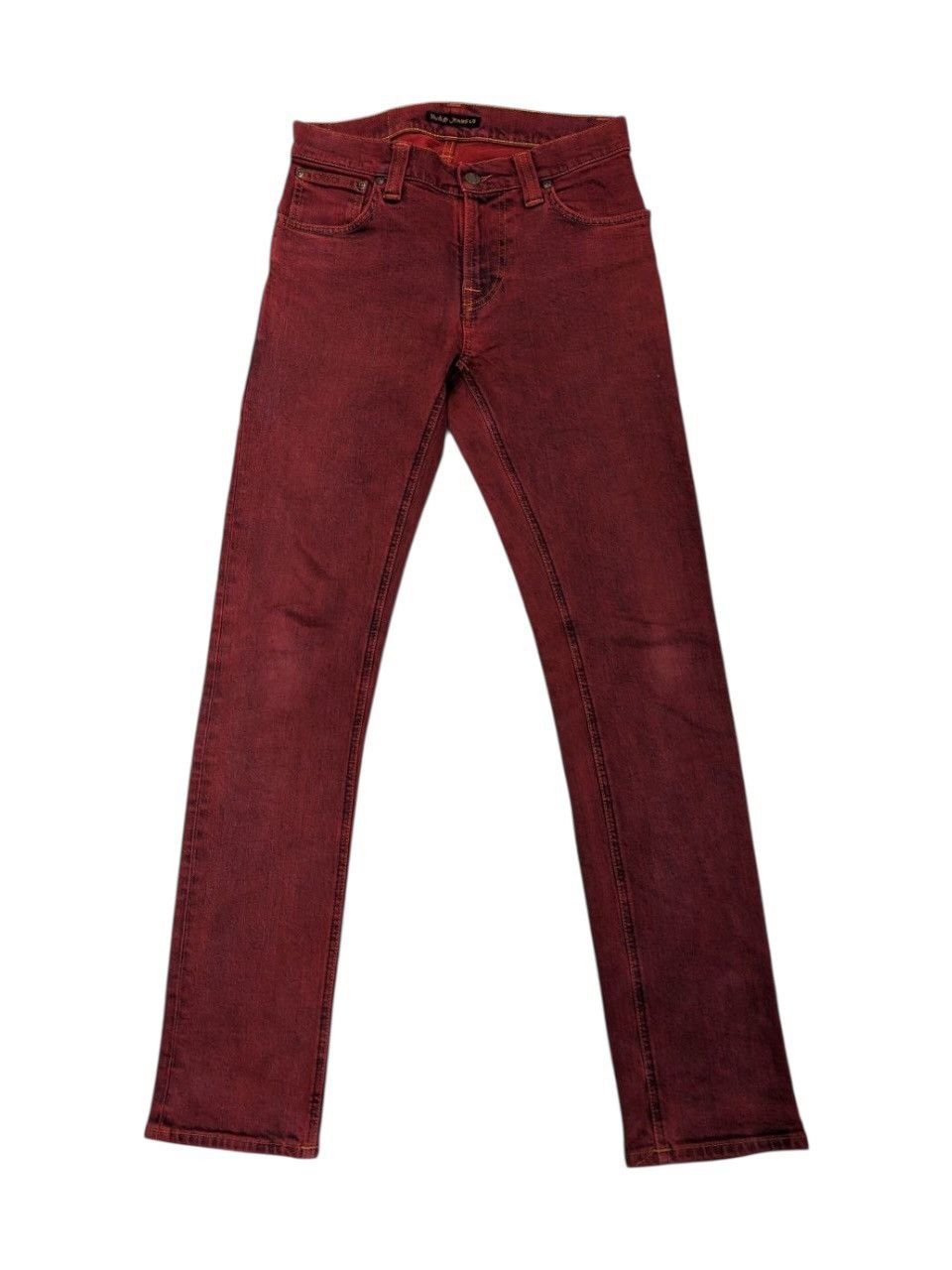 Nudie Jeans Nudie Jeans Thin Finn Organic Icon Red Denim Size US 30 / EU 46 - 2 Thumbnail