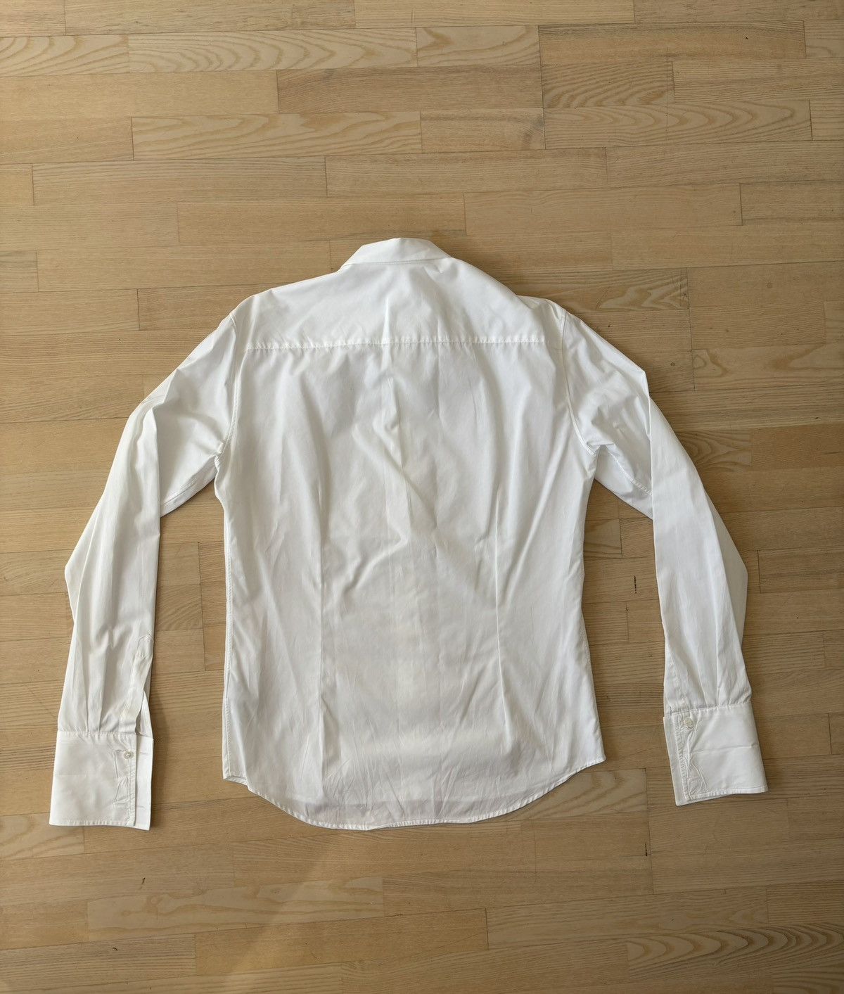 Bottega Veneta Bottega Veneta Plissé Button Up Shirt Size US L / EU 52-54 / 3 - 2 Thumbnail