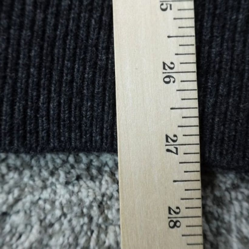 Banana Republic Banana Republic Sweater Mens XL Gray Merino Extra Fine Wool Pullover Crewneck Knit Shirt Size US XL / EU 56 / 4 - 7 Thumbnail