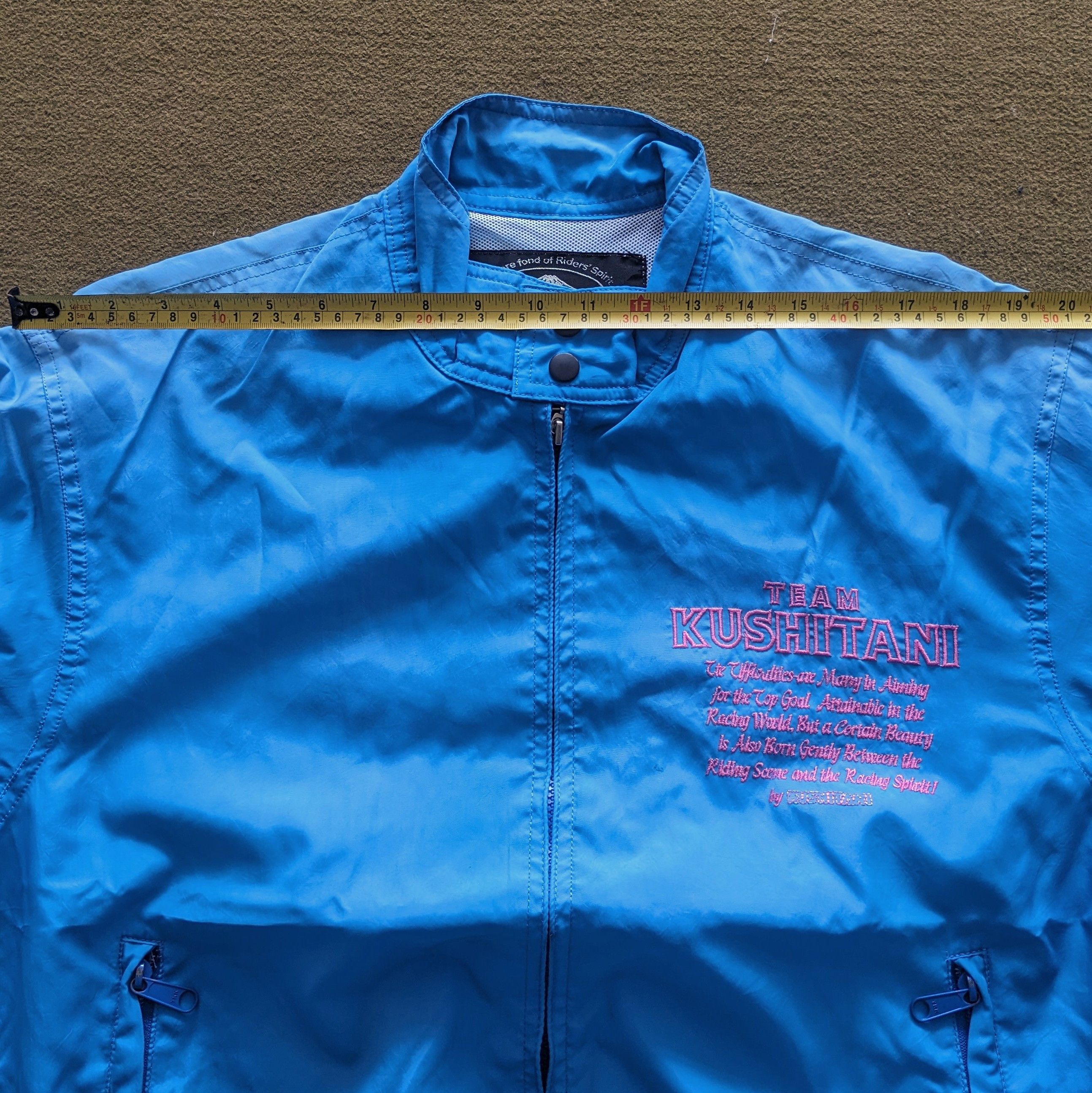 Other Vintage TEAM KUSHITANI Motorsports Racing Jacket Size US L / EU 52-54 / 3 - 7 Thumbnail