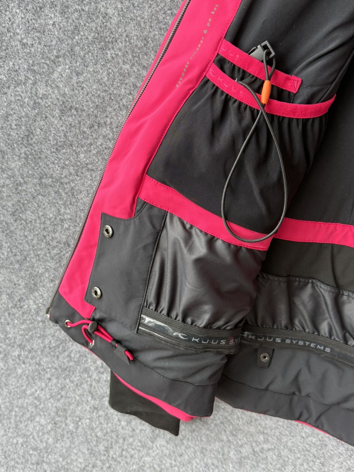 KJUS Kjus Vision Recco system Fast20 Pink Ski jacket sizeL Size L / US 10 / IT 46 - 19 Thumbnail
