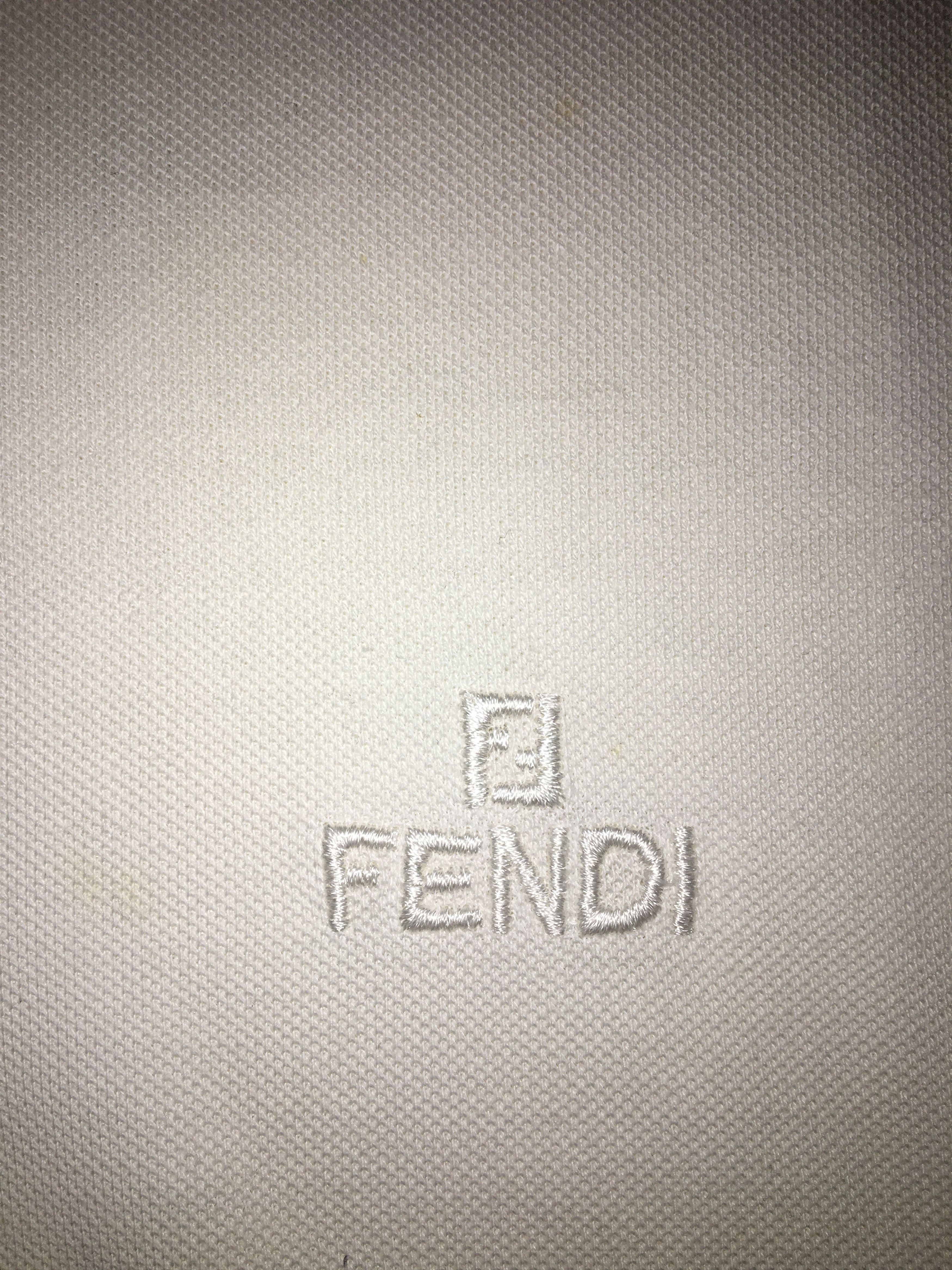 Fendi × Vintage Vintage Fendi Polo Shirt Size US L / EU 52-54 / 3 - 3 Thumbnail