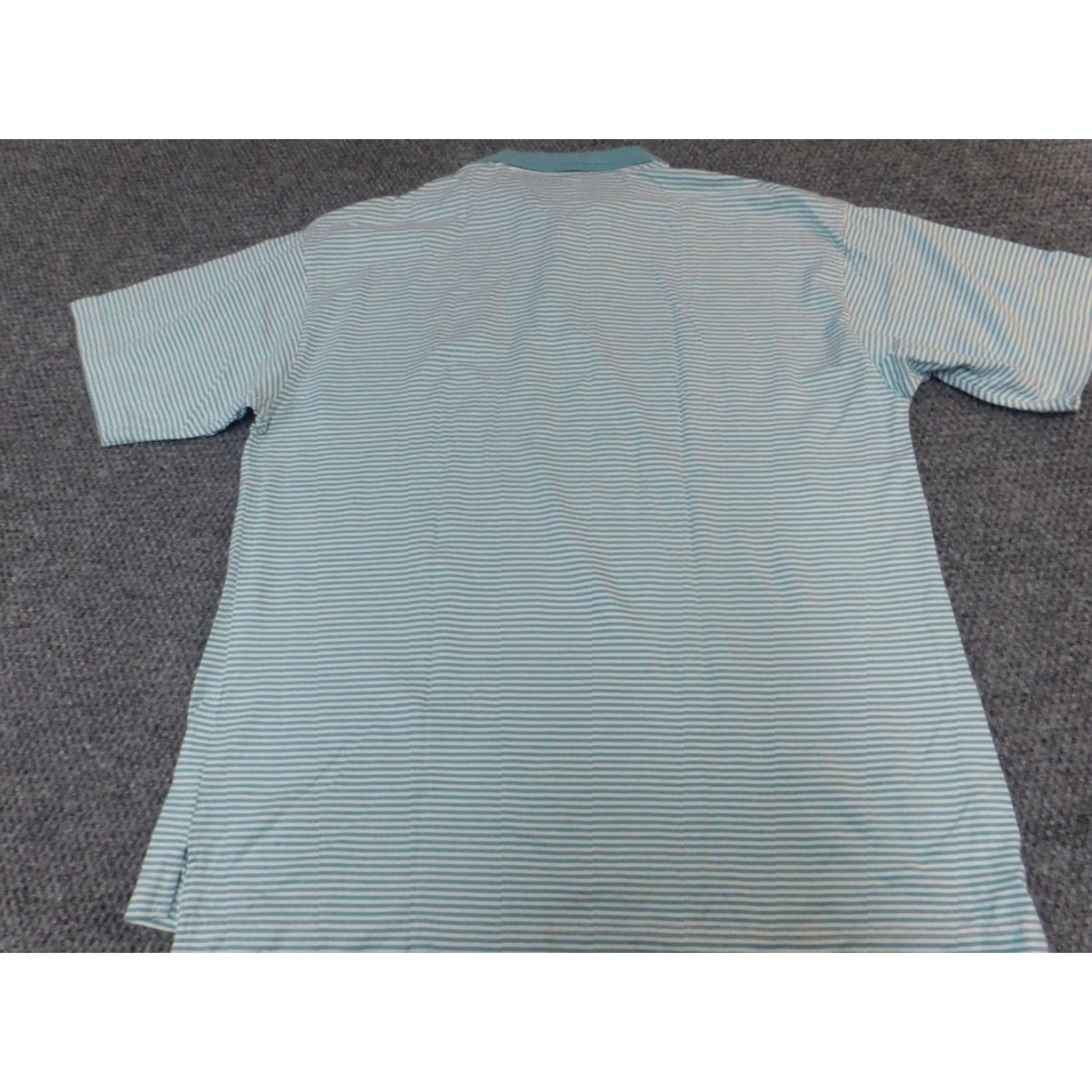 Vintage Bugs Bunny Mens Polo Shirt Large Blue Striped Warner Bros Studio Store Polo Shirt Shirt Mens Polo Size US L / EU 52-54 / 3 - 6 Thumbnail