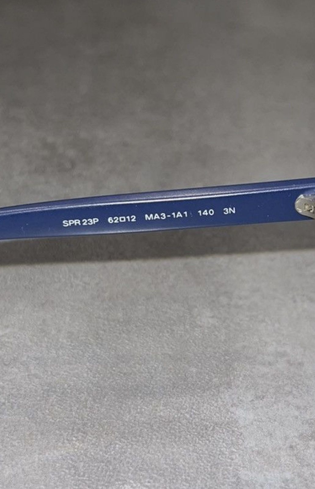 Prada Prada SPR23P MA3-1A1 Blue Aviator Sunglasses Size ONE SIZE - 14 Thumbnail
