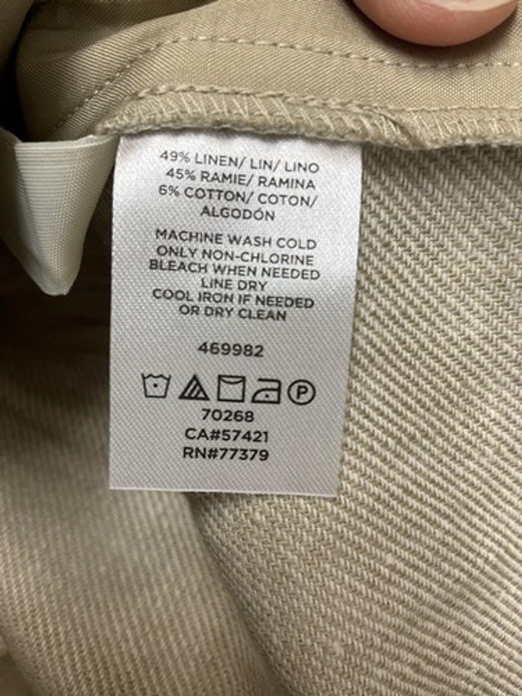 Ann Taylor NWT Ann Taylor Tan Sailor Beachy The Wide Leg Pants Women 16 Size 38" / US 16 / IT 52 - 3 Thumbnail