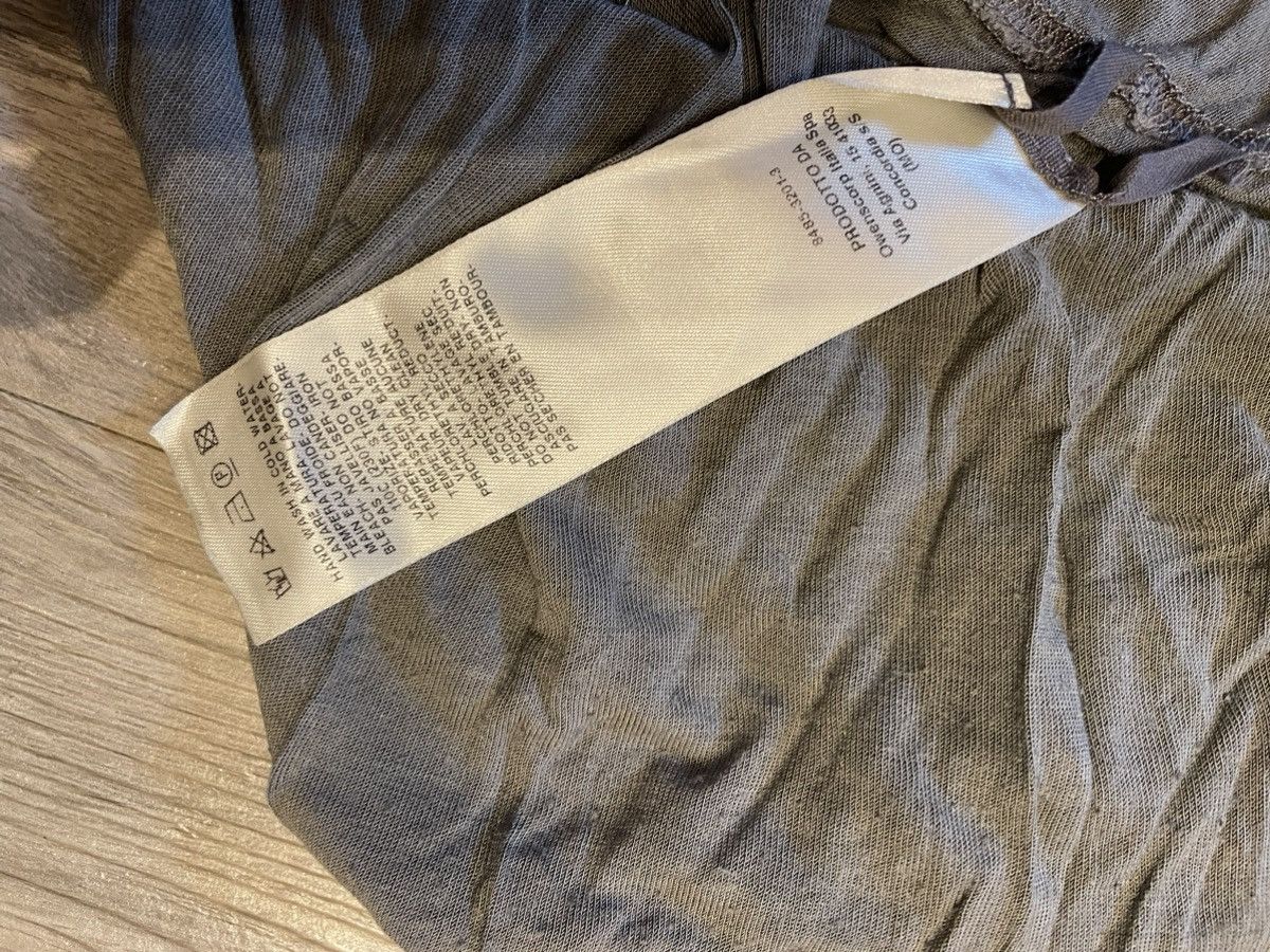 Rick Owens Drkshdw Rick Owens Under Layer Long Sleeve Tee (Gray) Size US XL / EU 56 / 4 - 5 Thumbnail