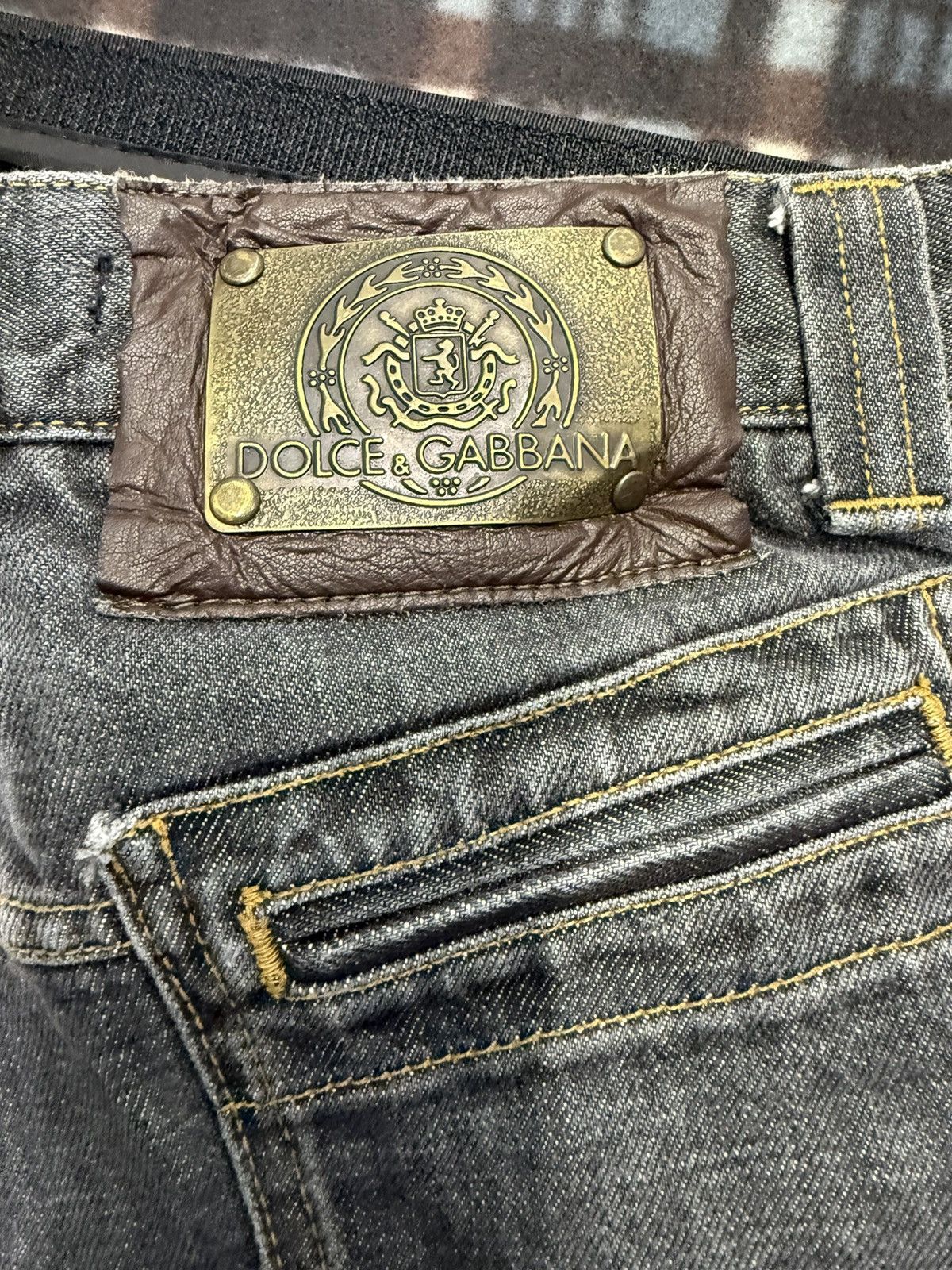 Dolce & Gabbana Dolce & Gabbana AW03 Bondage Denim Jeans Size US 30 / EU 46 - 3 Thumbnail