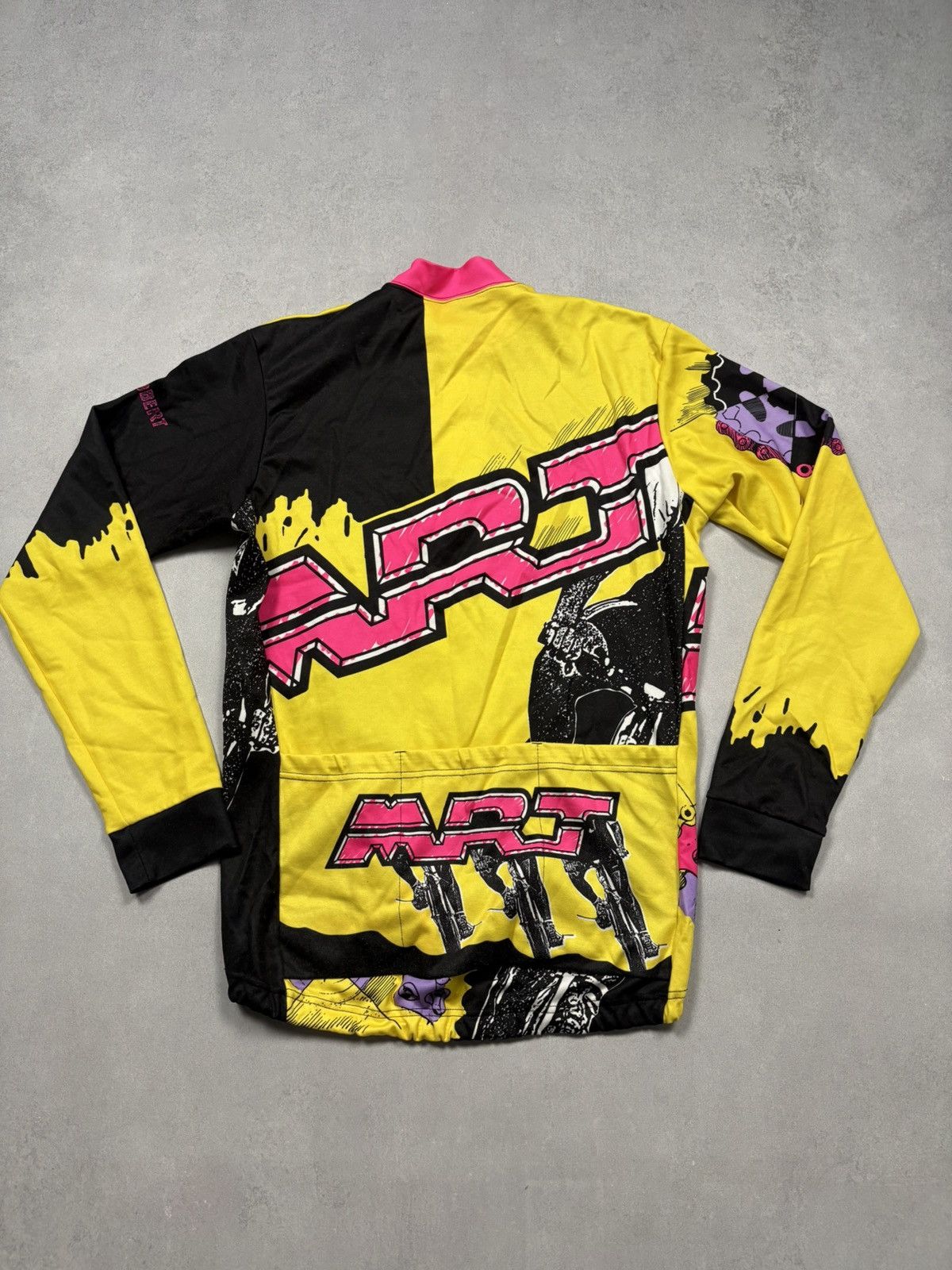 Vintage Vintage MRT M.Robert Cycling Jersey Neon BMX MTB Racing Top Size US L / EU 52-54 / 3 - 2 Thumbnail