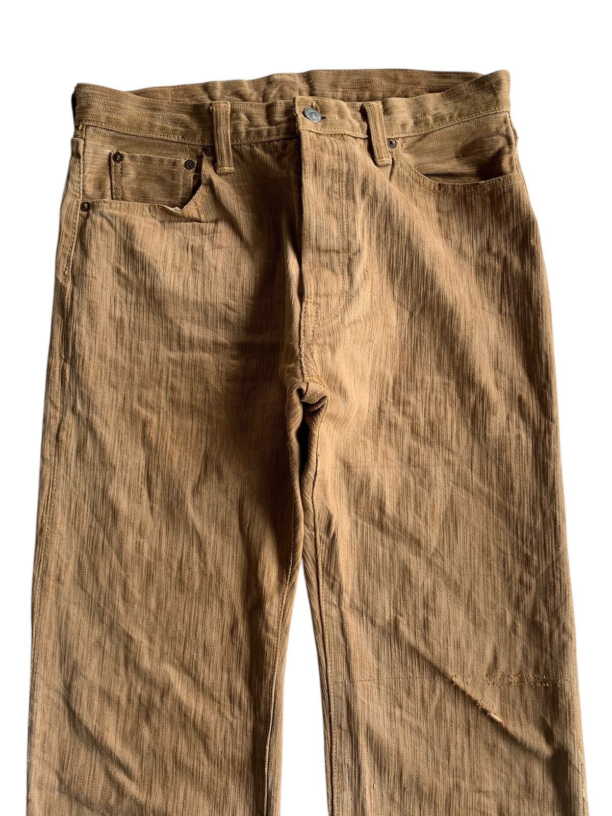 Kapital RARE ETERNAL SELVEDGE BUTTON FLY JAPANESE DENIM Size US 33 - 6 Thumbnail