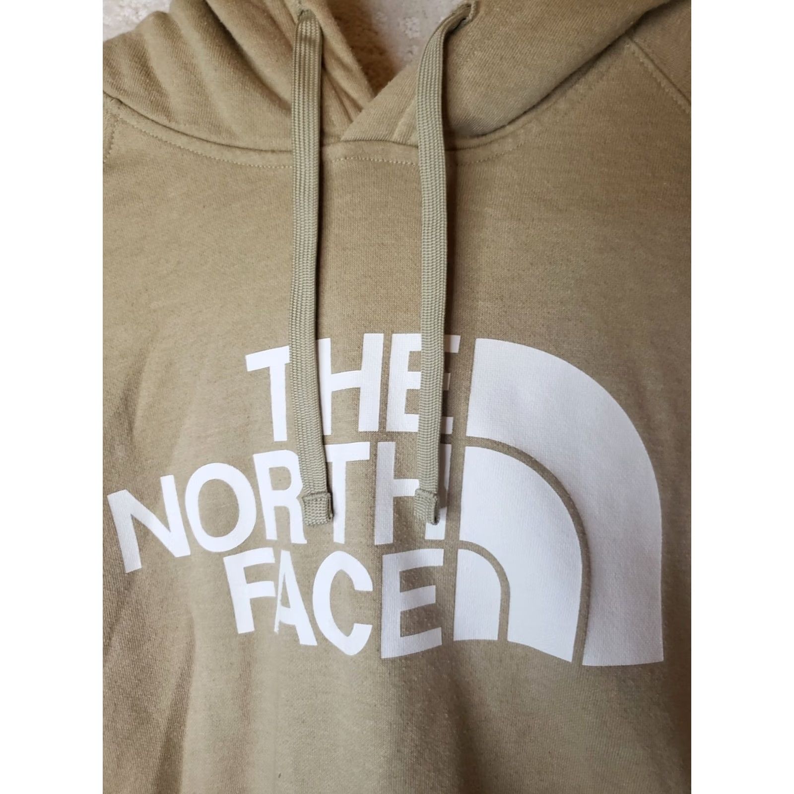 The North Face The North Face Hoodie Jacket Women Large Beige Pullover Casual Workwear Outdoors Hiking Camping Size L / US 10 / IT 46 - 4 Thumbnail