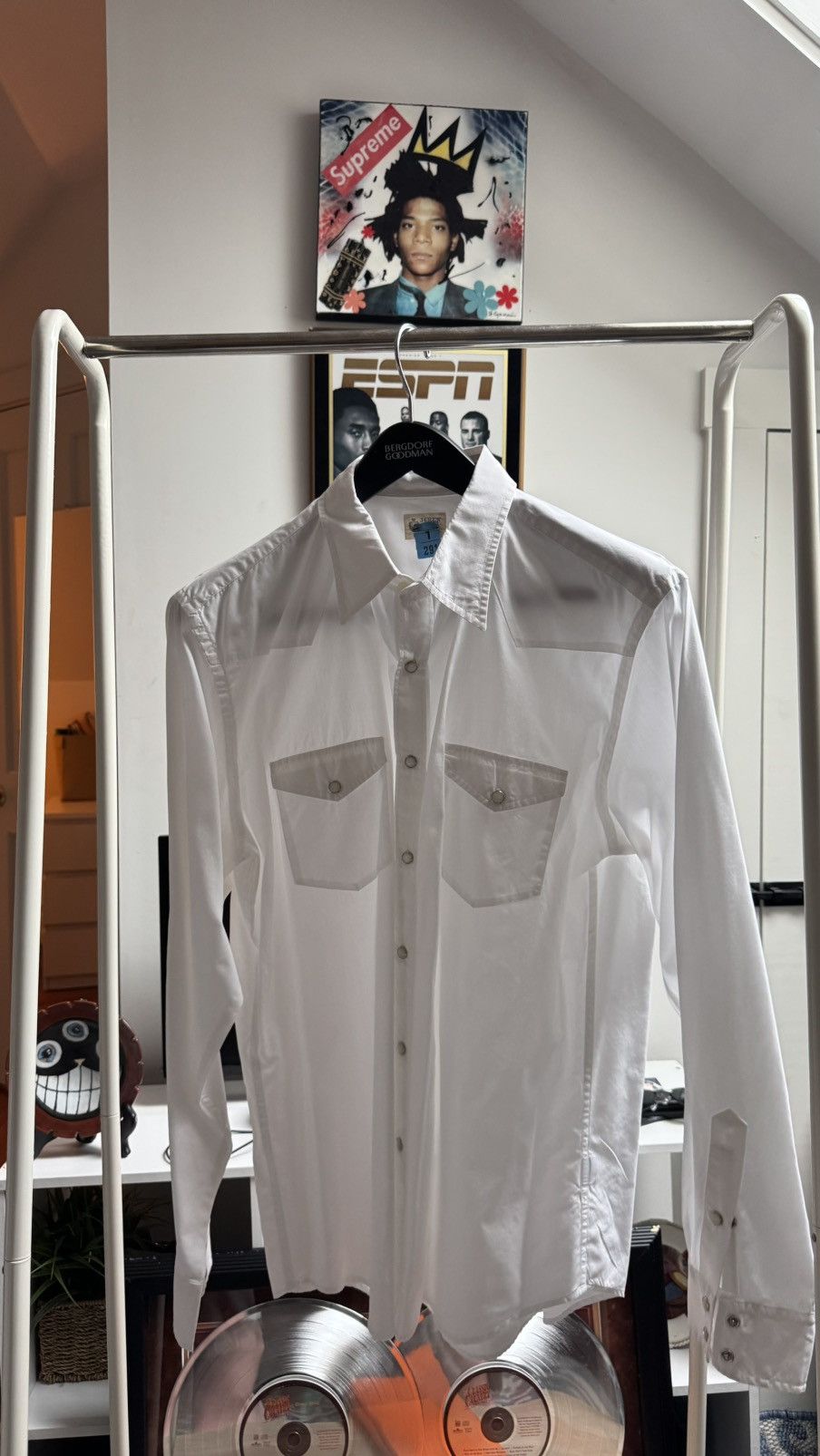 J.Crew Vintage Innovative J.Crew Pearled Button Down Shirt Size US L / EU 52-54 / 3 - 1 Preview