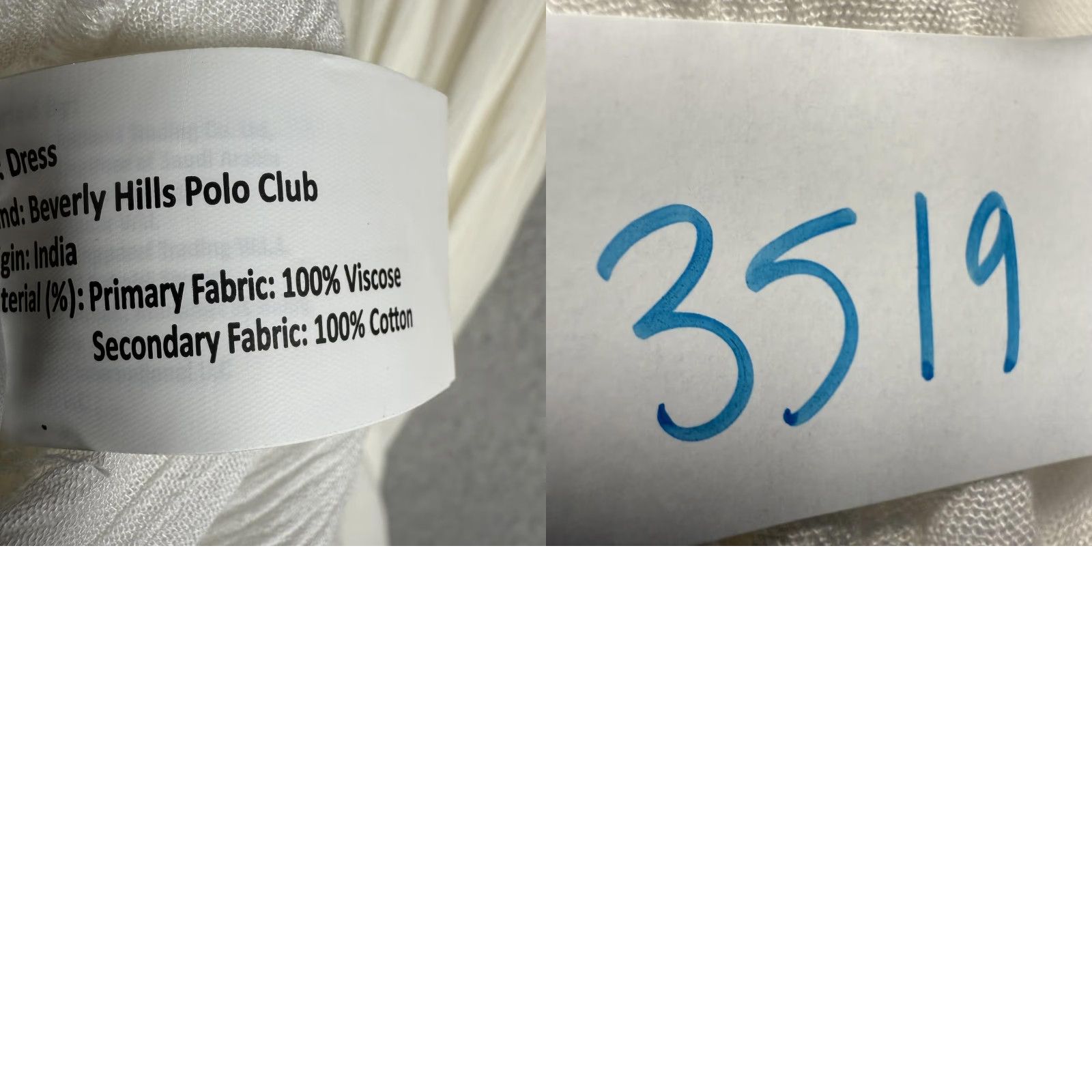 Beverly Hills Polo Club VINTAGE Beverly Hills Polo Club Dress Maxi White Tiered Womens M Size M / US 6-8 / IT 42-44 - 8 Thumbnail