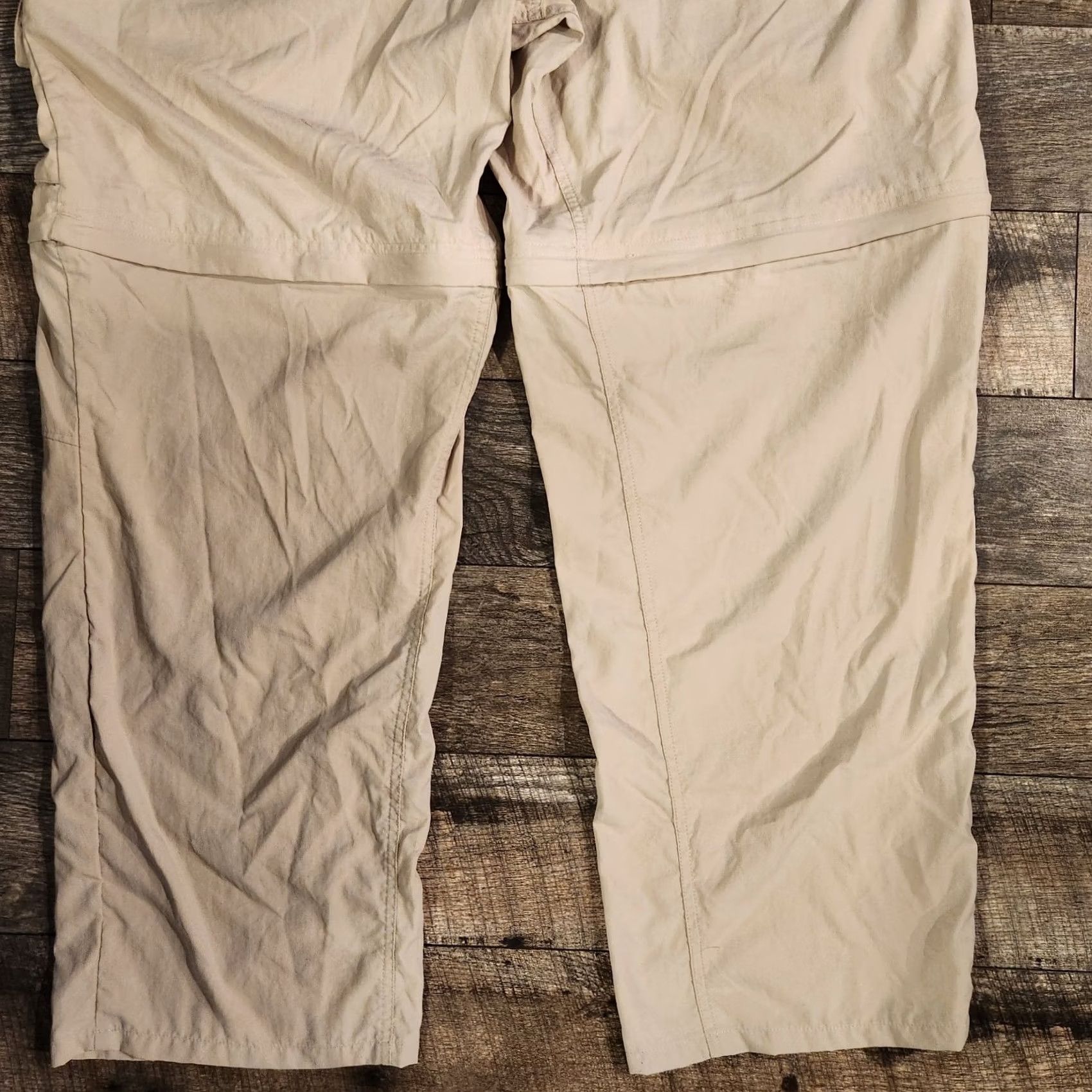 Vintage Columbia PFG Pants Mens XL Tan Fishing Hiking Convertible Omni Shade Cargo 40x30 Size US 40 / EU 56 - 7 Thumbnail