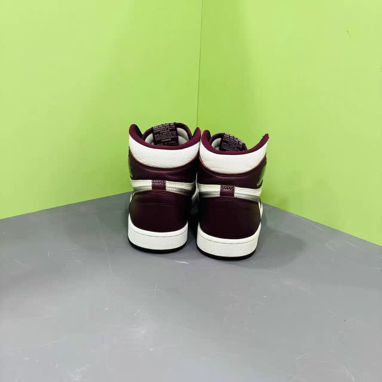 Jordan Brand Air Jordan 1 Bordeaux Sneakers K15 Size US 9 / EU 42 - 8 Thumbnail