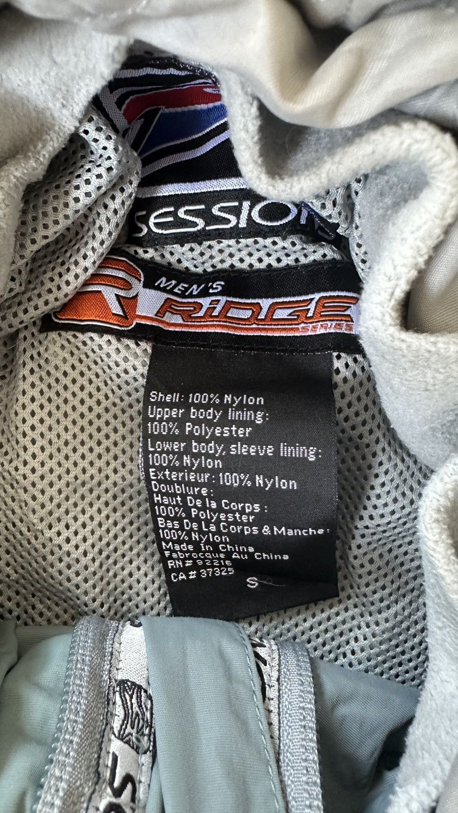 Sessions VIBTAGE SESSIONS SNOWBOARD RIDGE SERIES GORPCORE WINDBREAKER Size US L / EU 52-54 / 3 - 8 Thumbnail