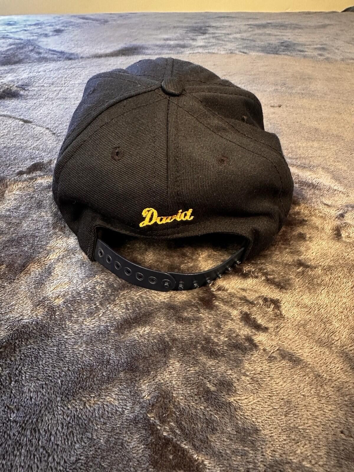 Other VTG USS Abraham Lincoln CVN-72 Navy/Gold Snapback Hat Size ONE SIZE - 4 Thumbnail
