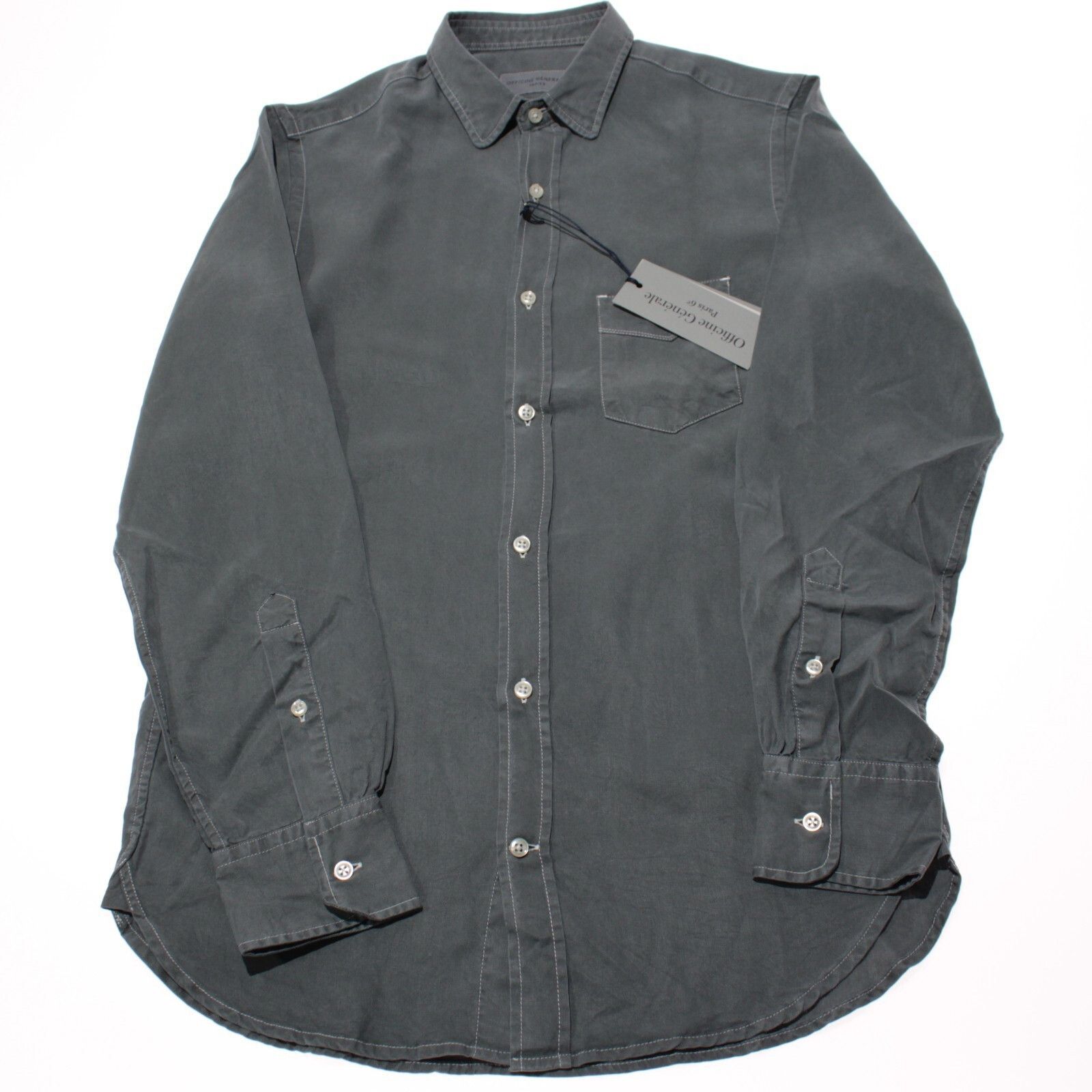 Officine Generale Officine Generale New with tags Shirt Size XS US In Gray Size US XS / EU 42 / 0 - 3 Thumbnail
