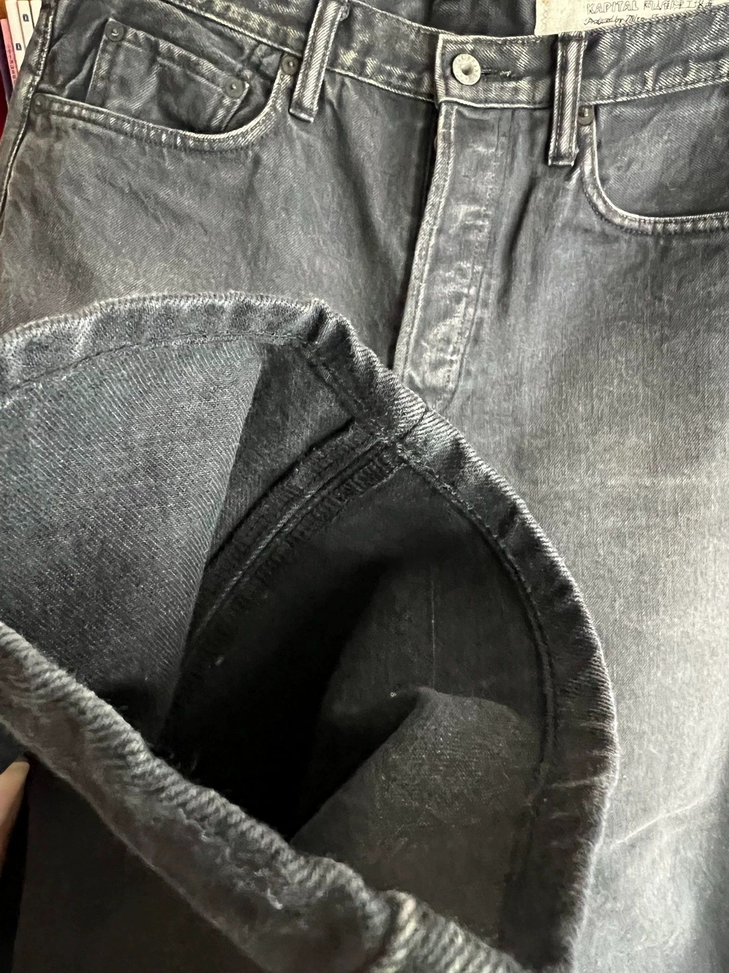 Kapital Kapital Japan Vintage Washed Straight Denim 34 Size US 34 / EU 50 - 4 Thumbnail