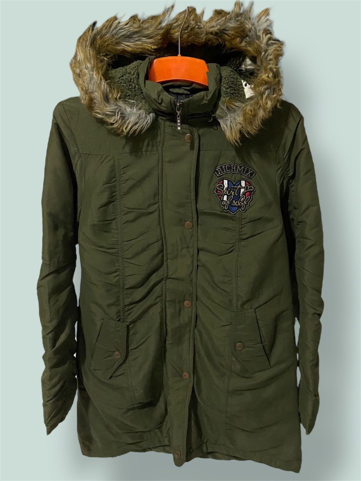 Japanese Brand Rich Mix Fur Parkas Size XS / US 0-2 / IT 36-38 - 2 Thumbnail
