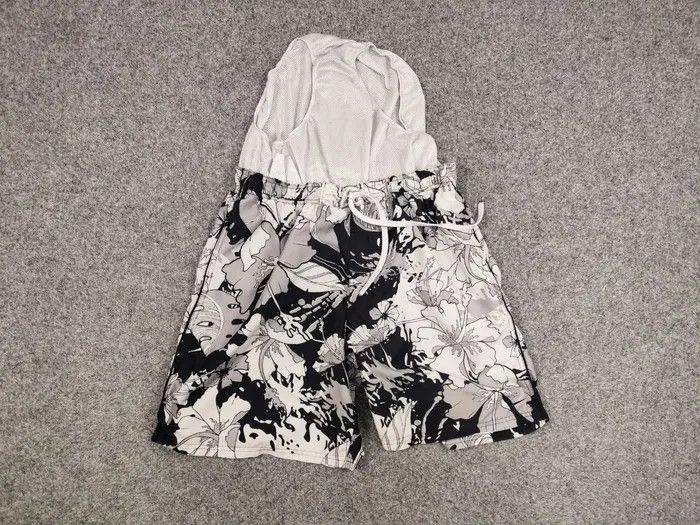 Nike Vintage 90's Nike Casual Polyester Multi logo Flowers Shorts Size US 36 / EU 52 - 6 Thumbnail