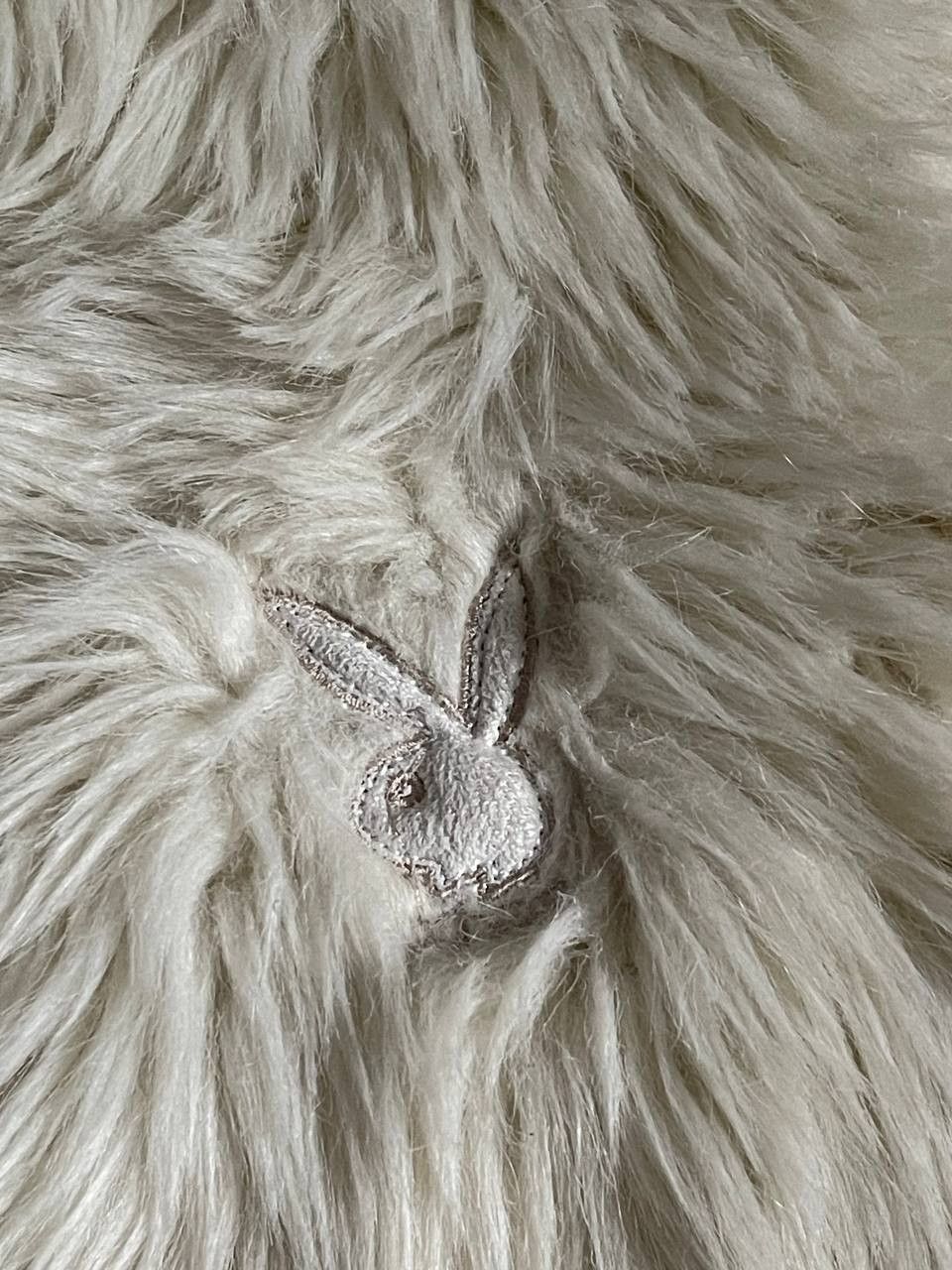 Playboy × Vintage 00S Fluffy Y2K Faux Fur Jacket Size M / US 6-8 / IT 42-44 - 7 Thumbnail