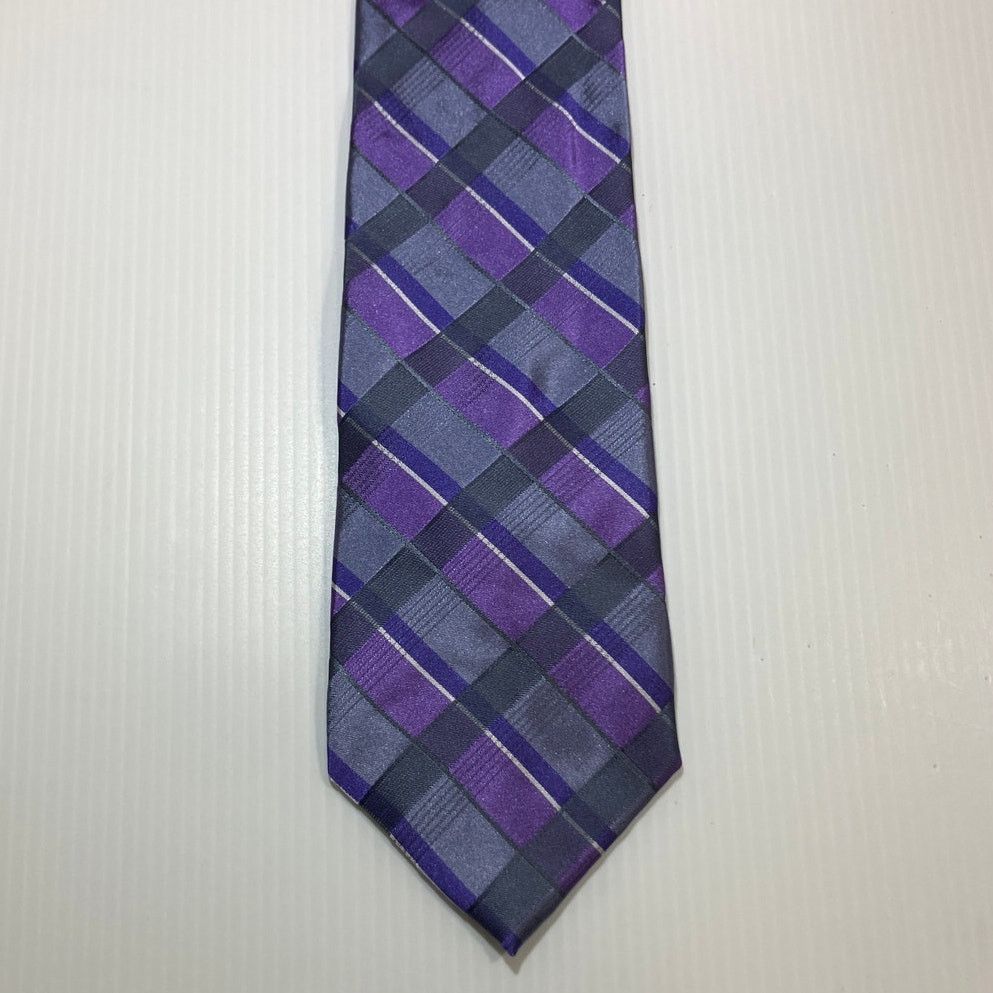Arrow Arrow Multicolor Plaid Silk Wide Classic Men Necktie 58 ½” Size ONE SIZE - 1 Thumbnail