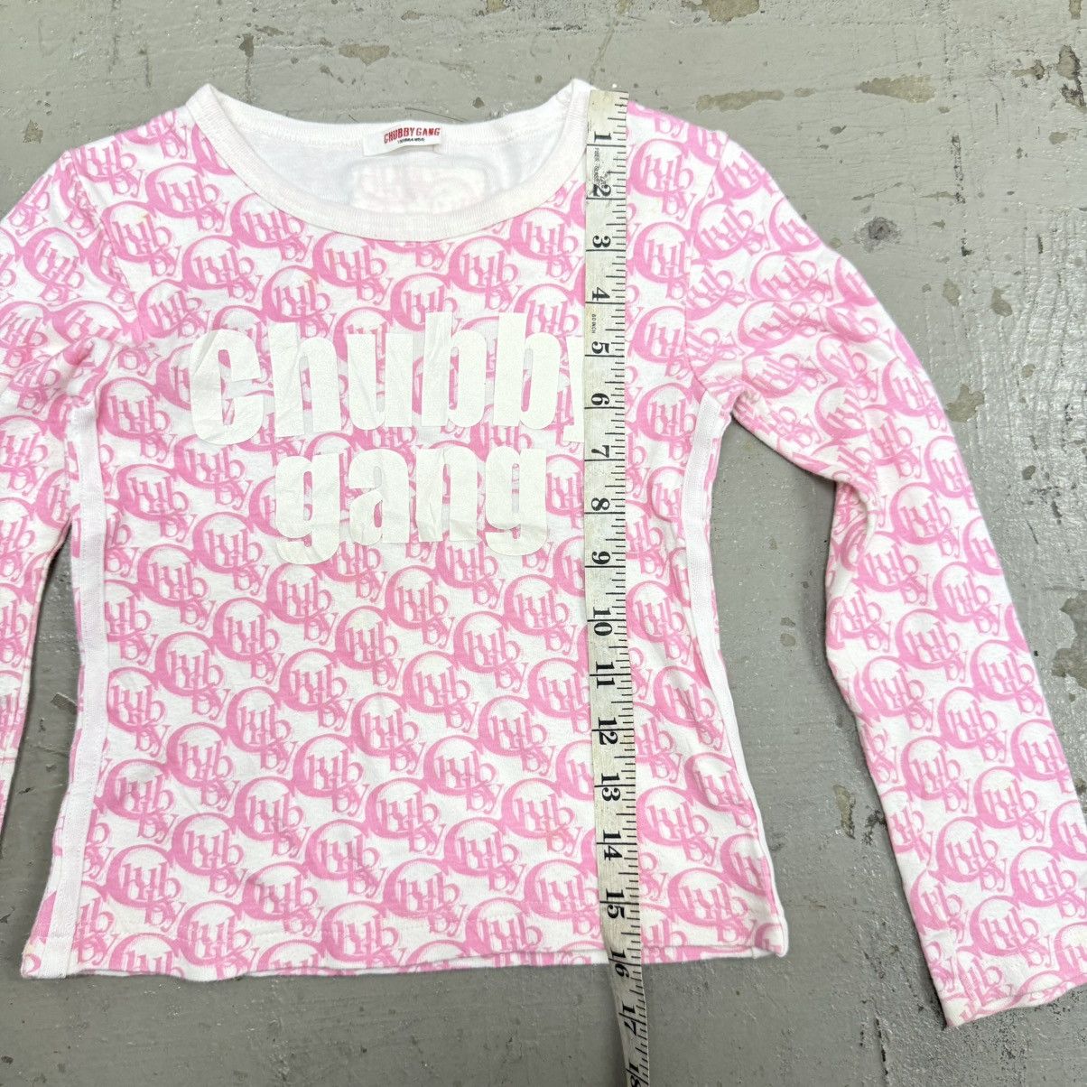 Japanese Brand Chubby Gang Japan Monogram Long Sleeve Tee Size XS / US 0-2 / IT 36-38 - 6 Thumbnail