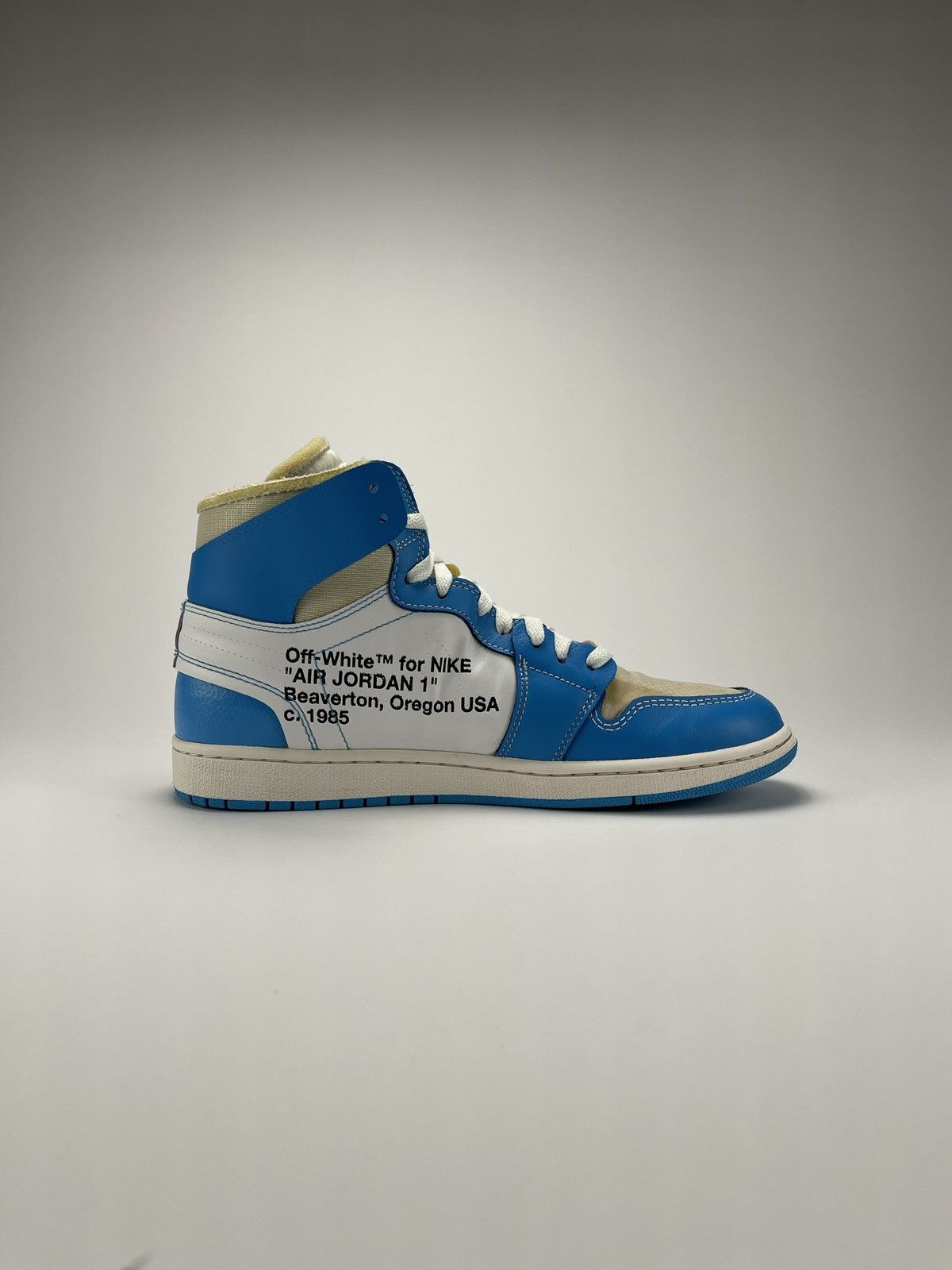 Nike × Off-White Air Jordan 1 x off White nrg Size US 11 / EU 44 - 9 Thumbnail