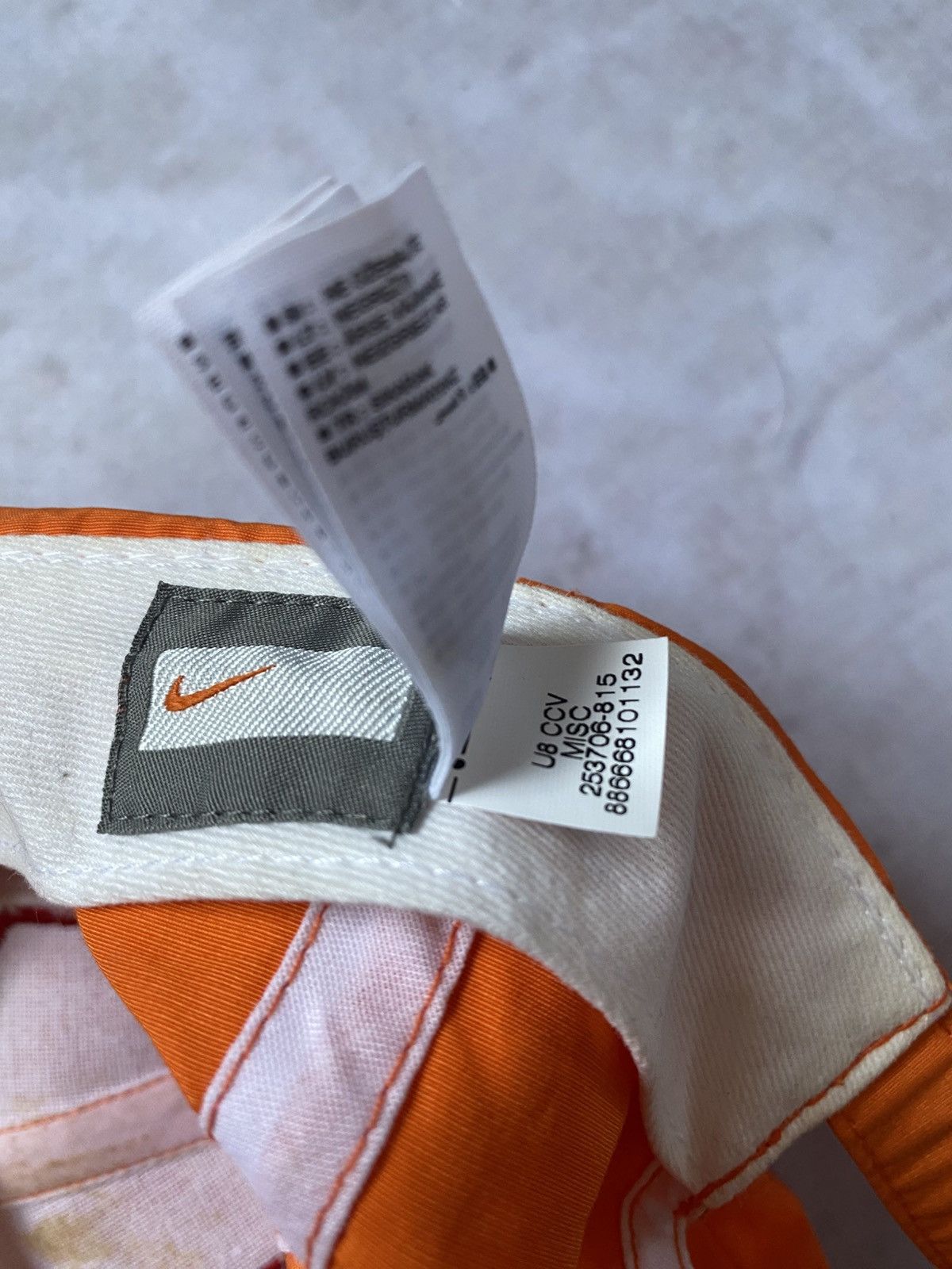 Nike Vintage Nike Nederland KNVB Soccer Jersey Cap Size ONE SIZE - 4 Thumbnail