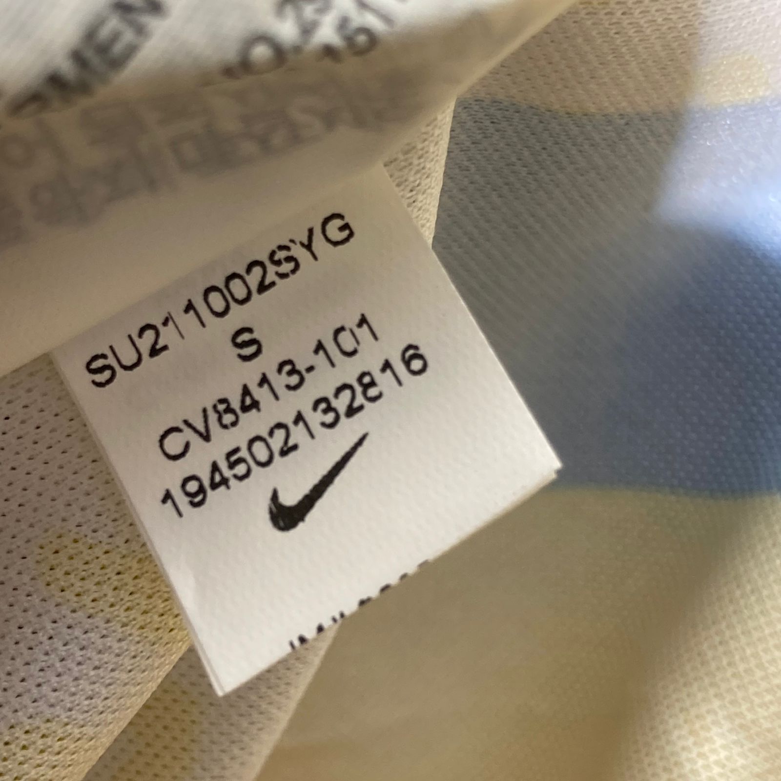 Nike 2020-21 Inter Milan Fourth Nike CV8413-101 Size US S / EU 44-46 / 1 - 7 Thumbnail