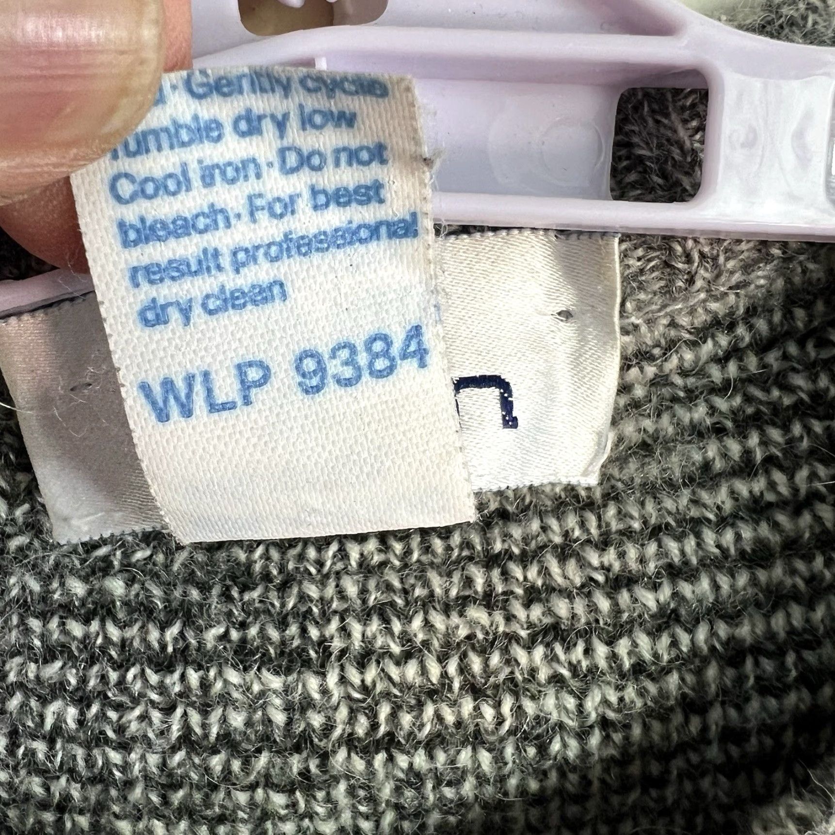 Vintage VINTAGE DAMON Geometric Wool Blend Sweater Men’s XL Gray Italy Crew Neck Pullover Winter Classic 80s Mens Size US XL / EU 56 / 4 - 5 Thumbnail