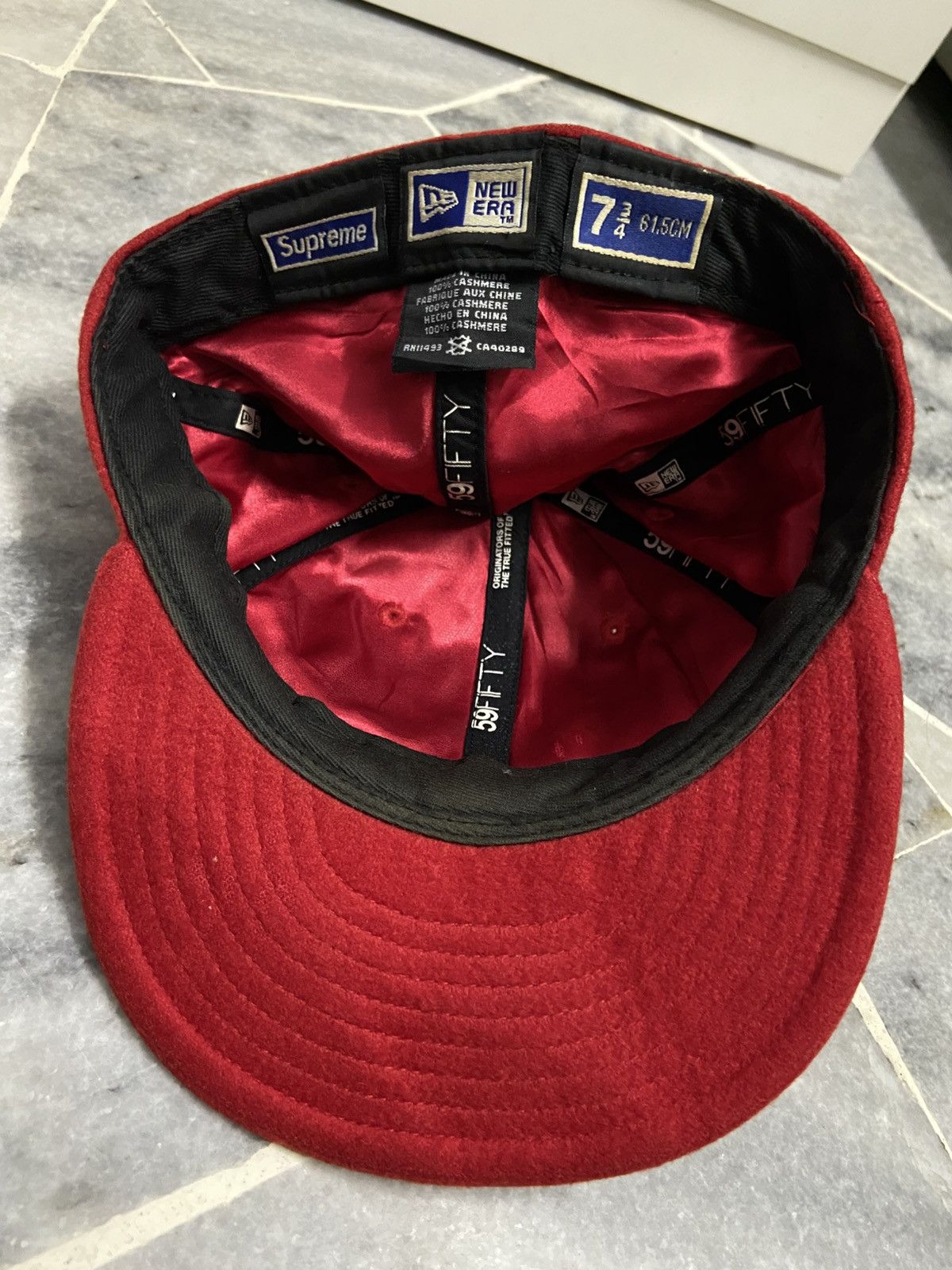 Supreme Supreme X New Era World Famous 1994 Fitted Hat Size ONE SIZE - 3 Thumbnail