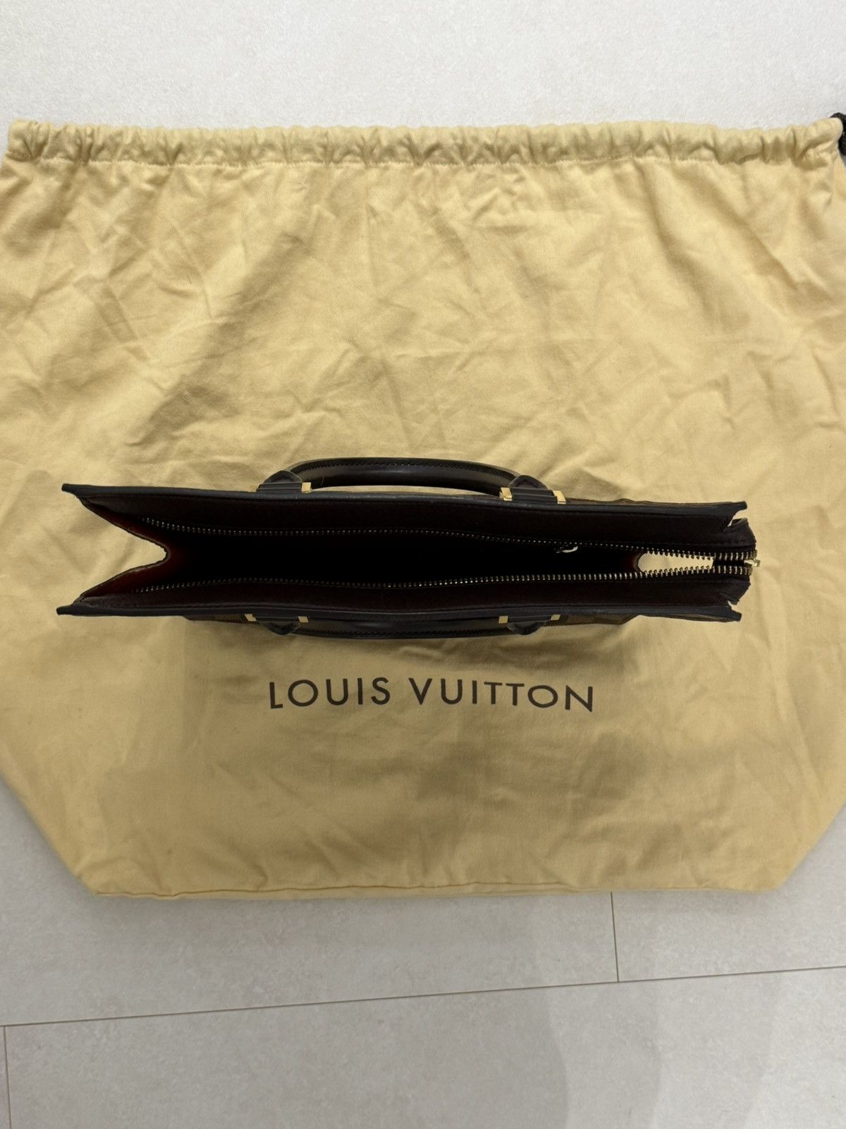 Louis Vuitton Louis Vuitton Damier Ebene Sac Plat Size ONE SIZE - 5 Thumbnail