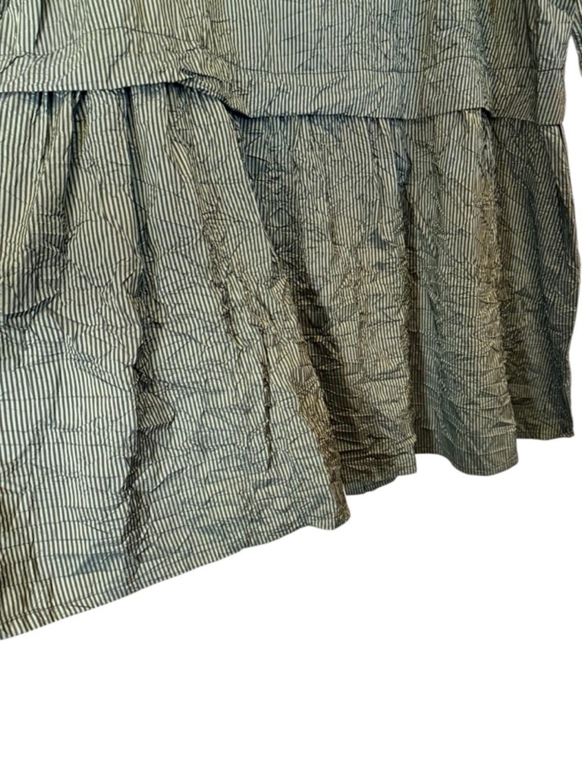 Other Alembika Urban Women’s Forest Green Striped Tunic Dress sz M Size M / US 6-8 / IT 42-44 - 3 Thumbnail